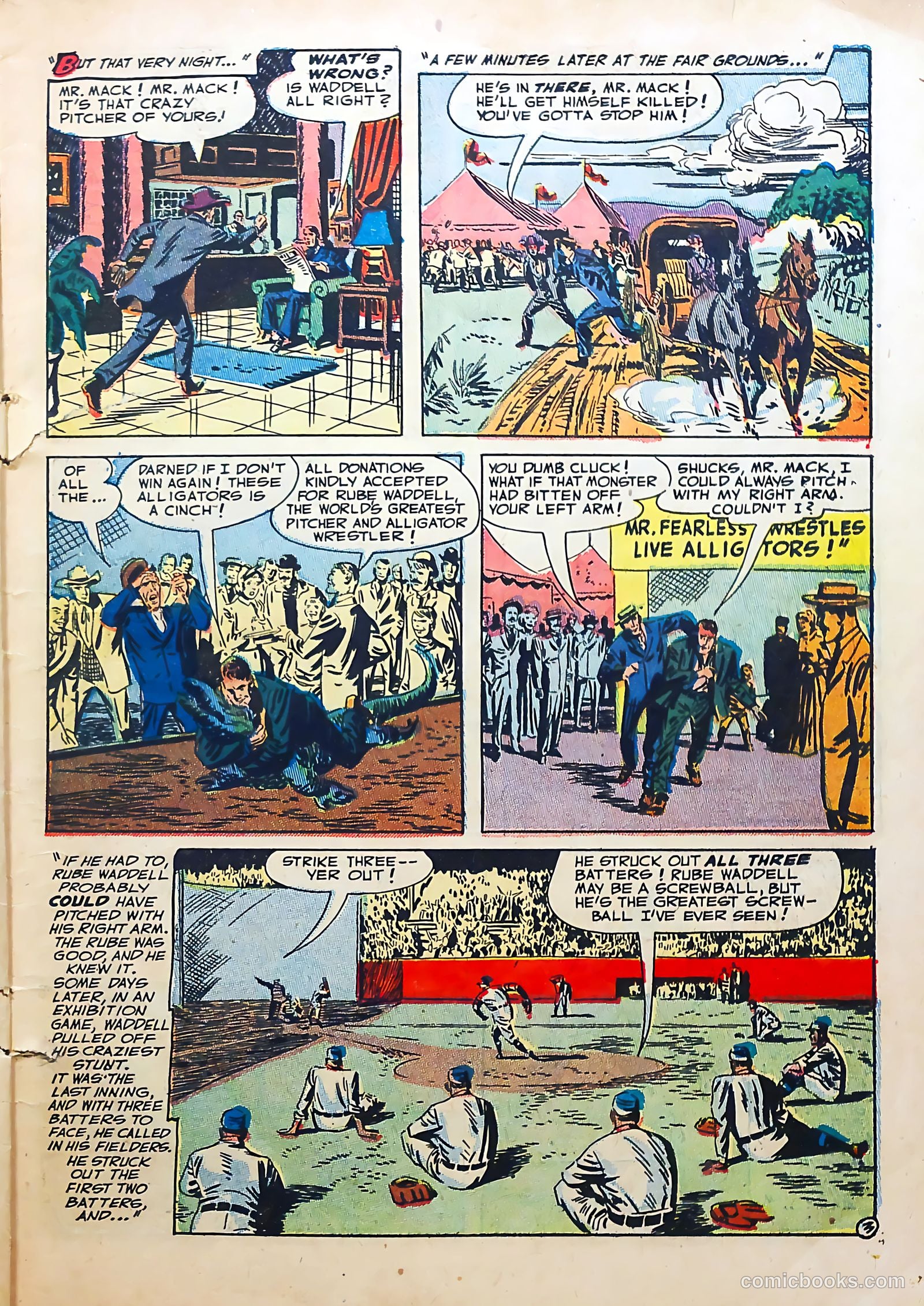 Bill Stern's Sports Book #2 [2] (1952) — page 5 of 36