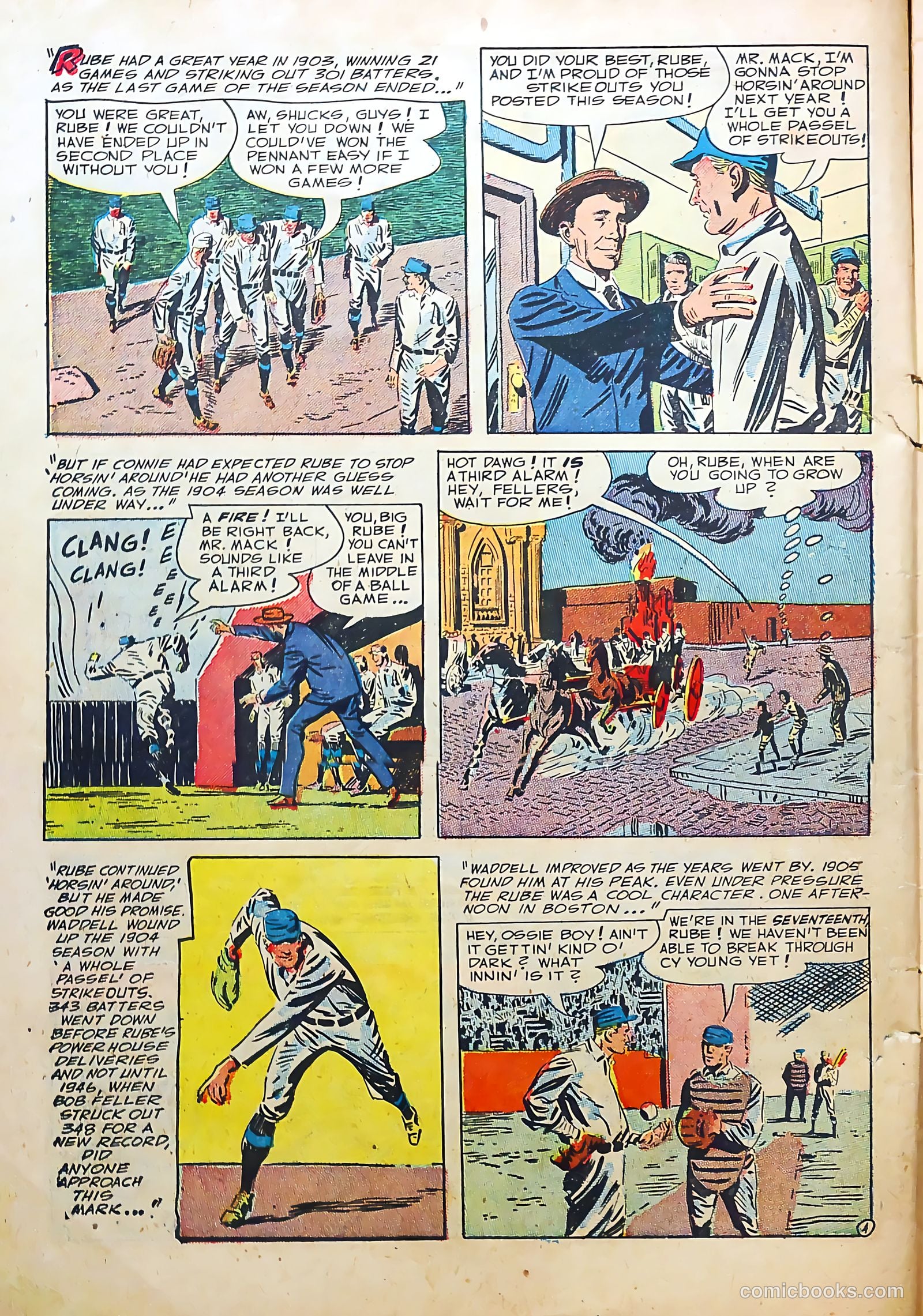 Bill Stern's Sports Book #2 [2] (1952) — page 6 of 36