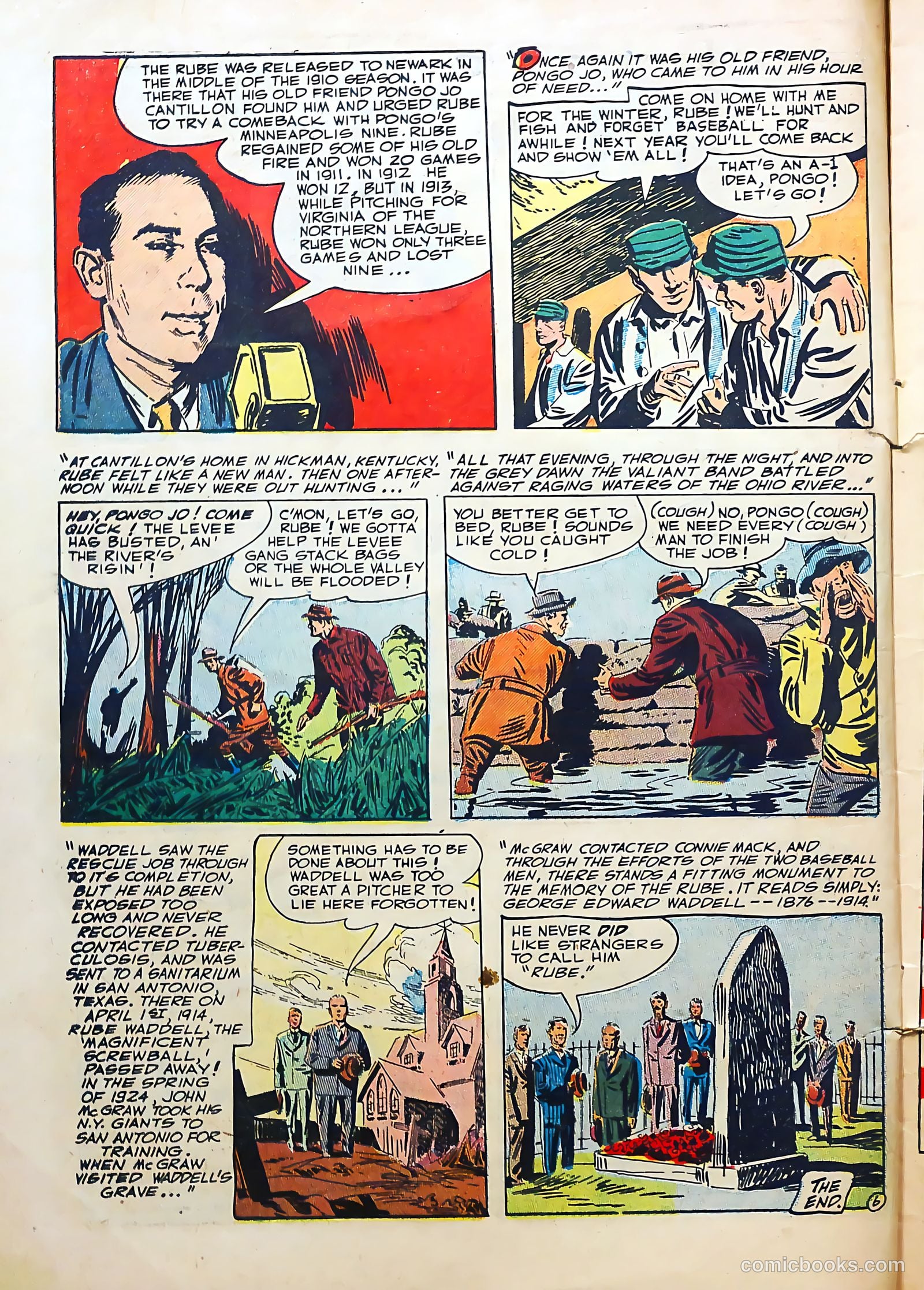 Bill Stern's Sports Book #2 [2] (1952) — page 8 of 36