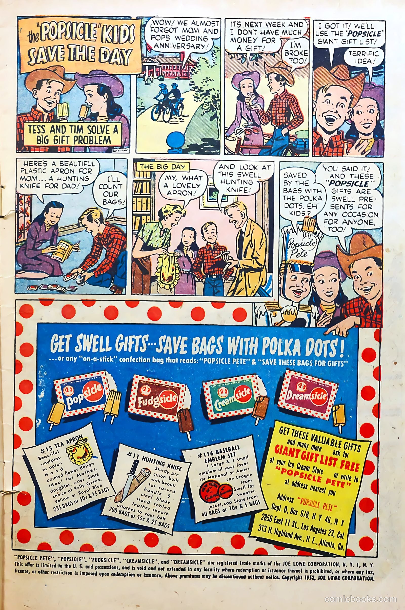 Bill Stern's Sports Book #2 [2] (1952) — page 9 of 36
