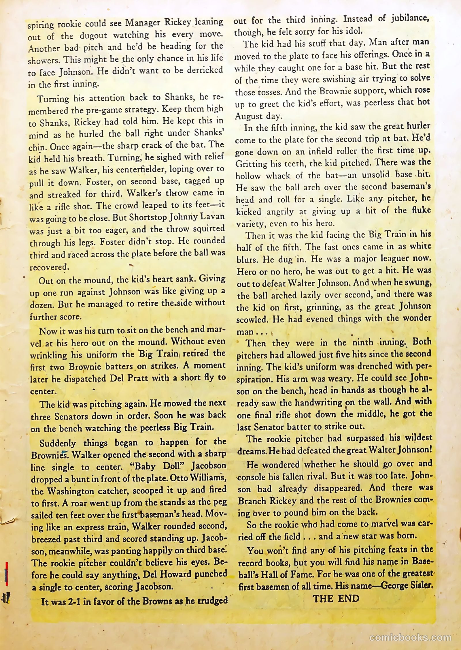 Bill Stern's Sports Book #2 [2] (1952) — page 19 of 36