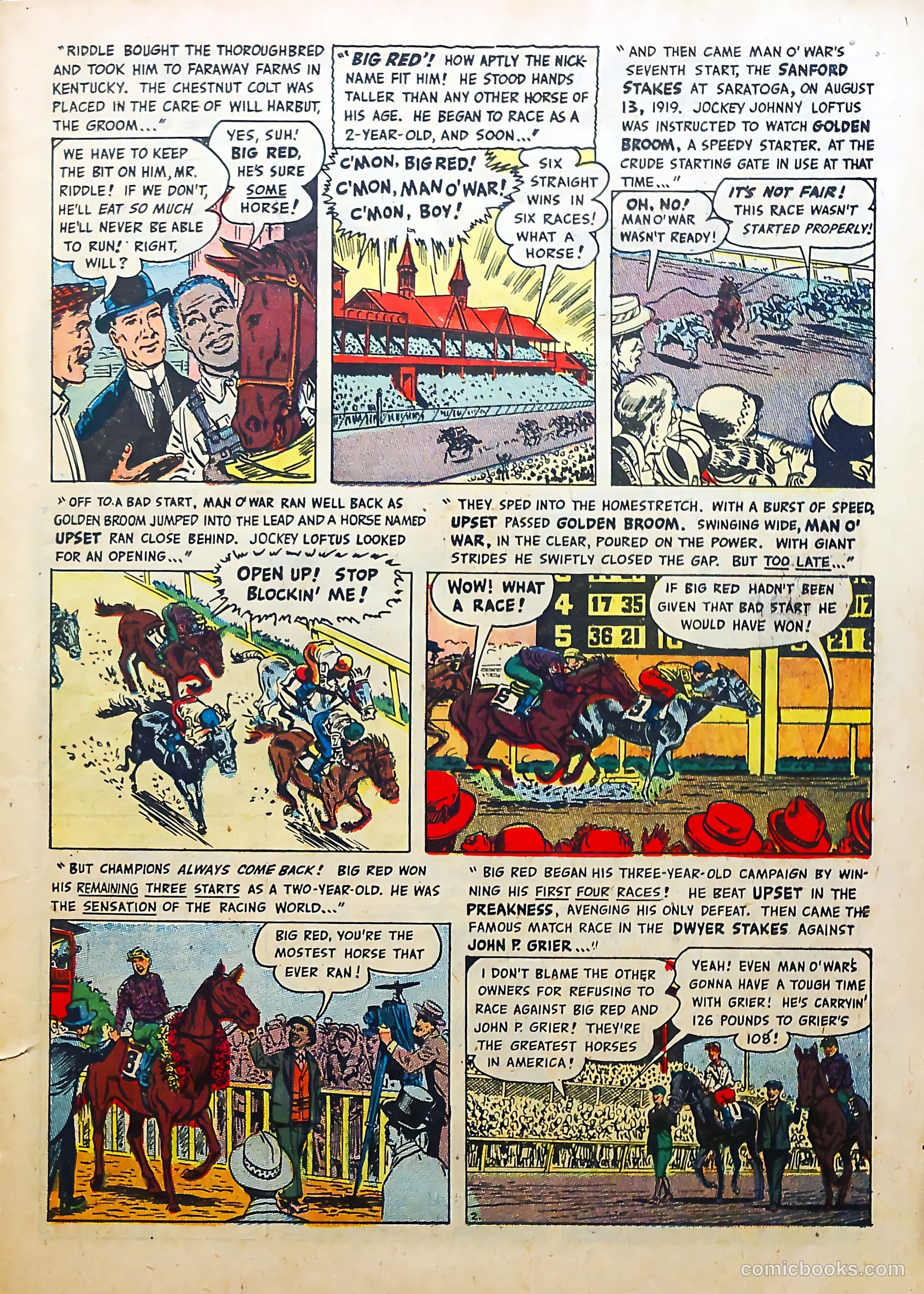 Bill Stern's Sports Book #2 [2] (1952) — page 23 of 36