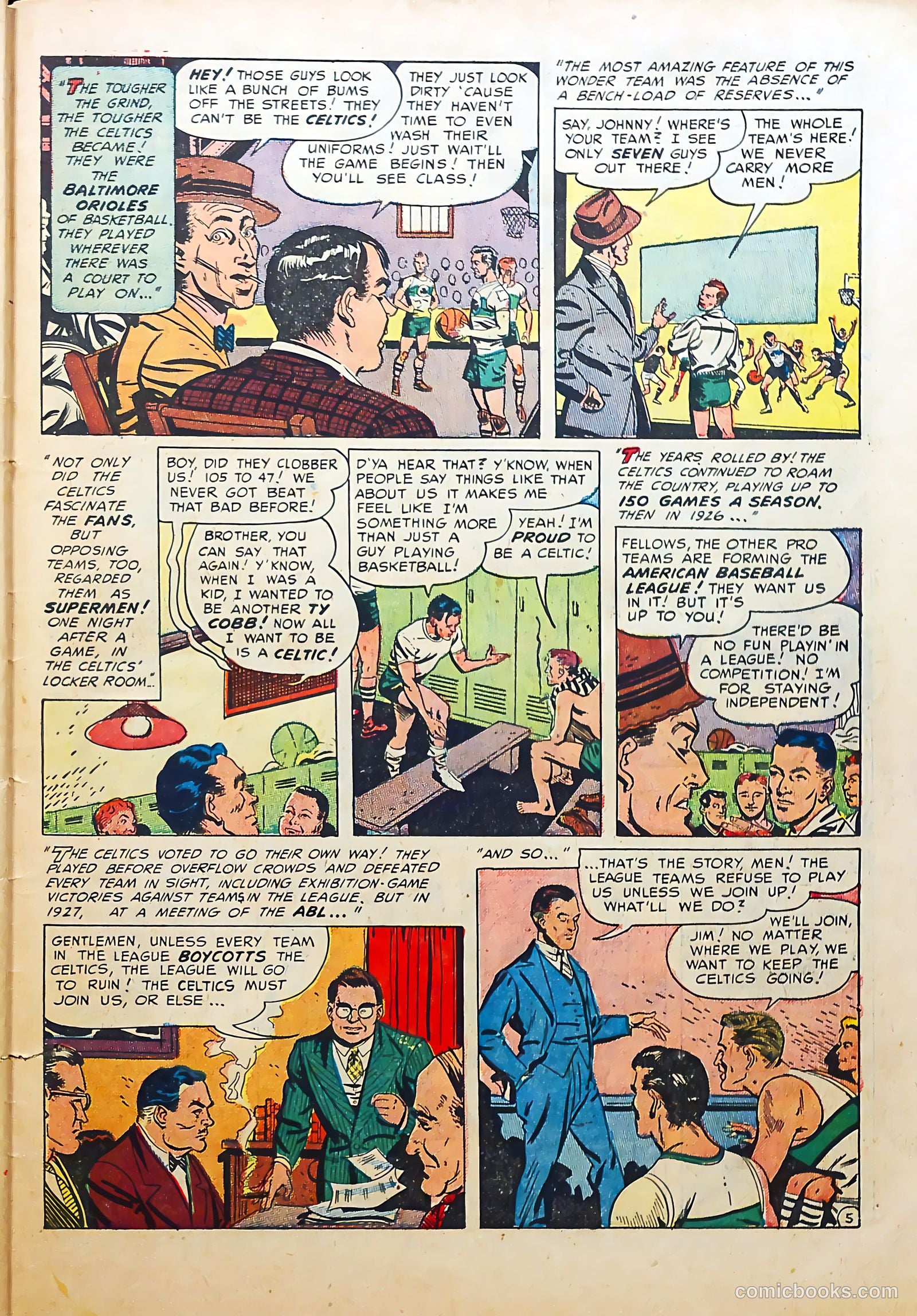 Bill Stern's Sports Book #2 [2] (1952) — page 31 of 36