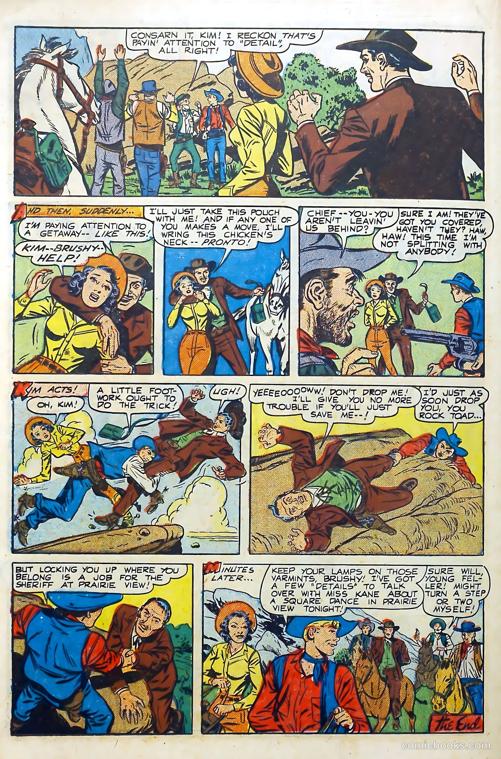 Bill West #10 (1952) — page 18 of 36