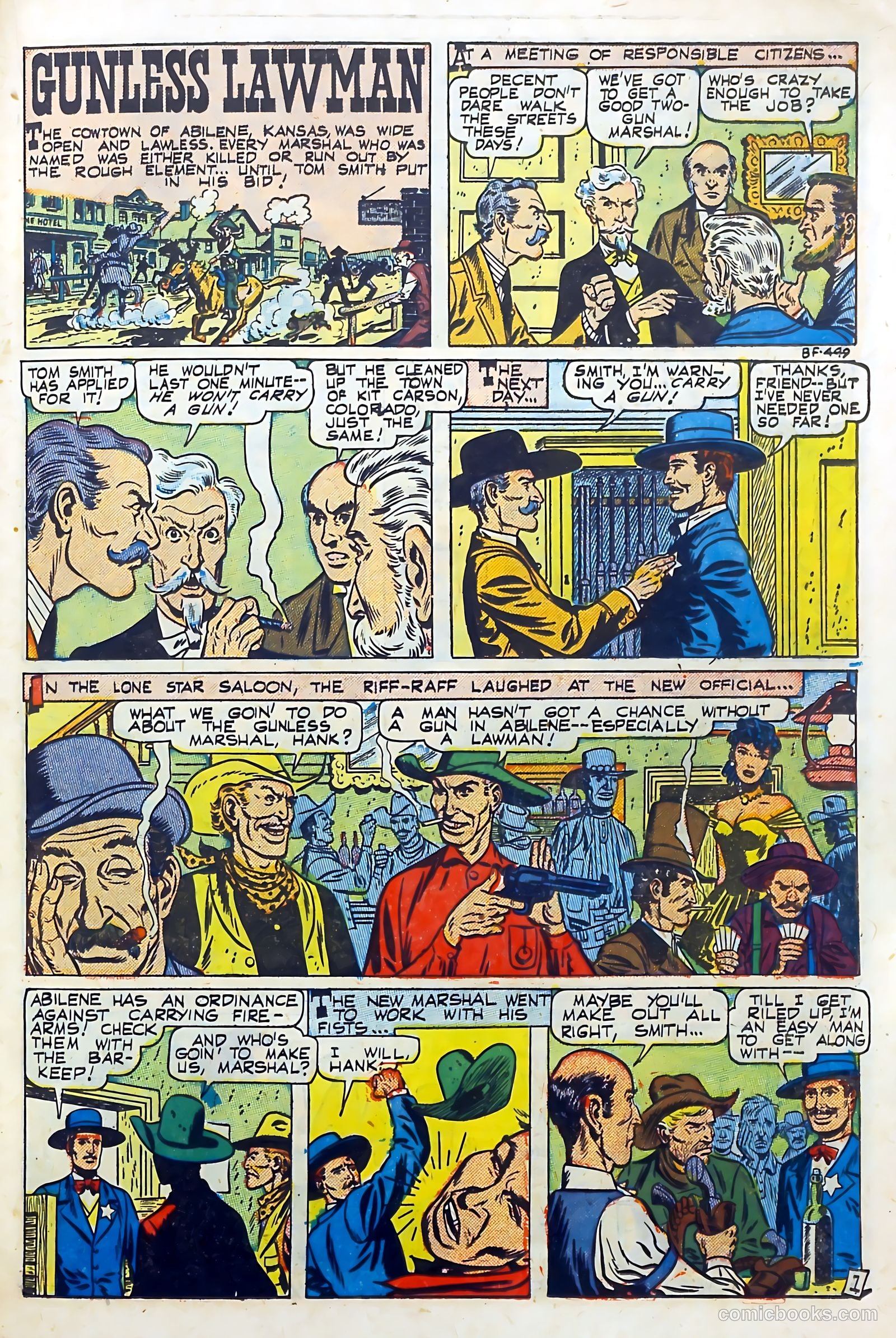 Bill West #10 (1952) — page 23 of 36