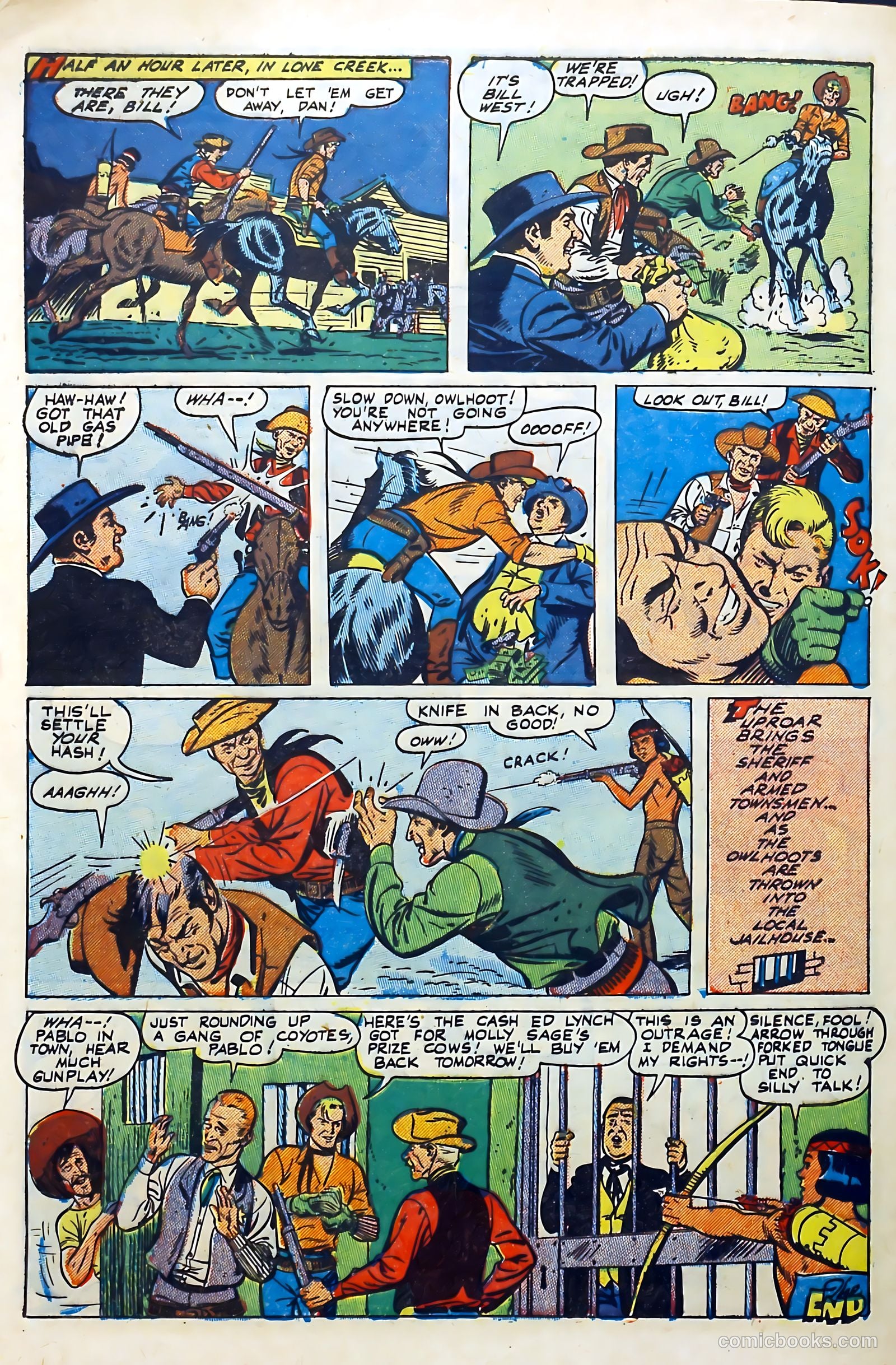 Bill West #10 (1952) — page 32 of 36
