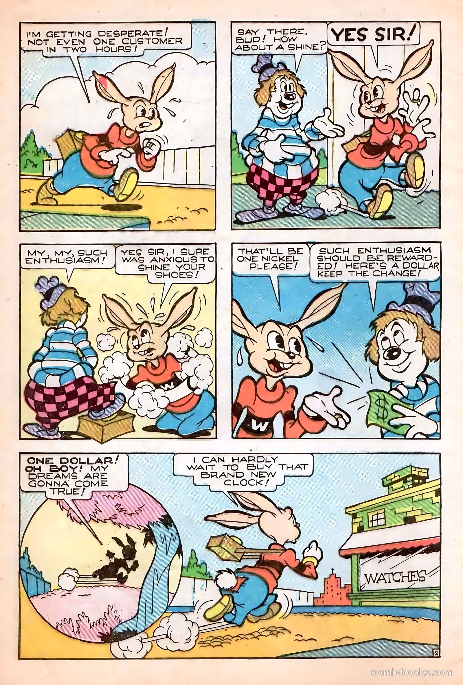 Billy and Buggy Bear #1 (1958) — page 4 of 36