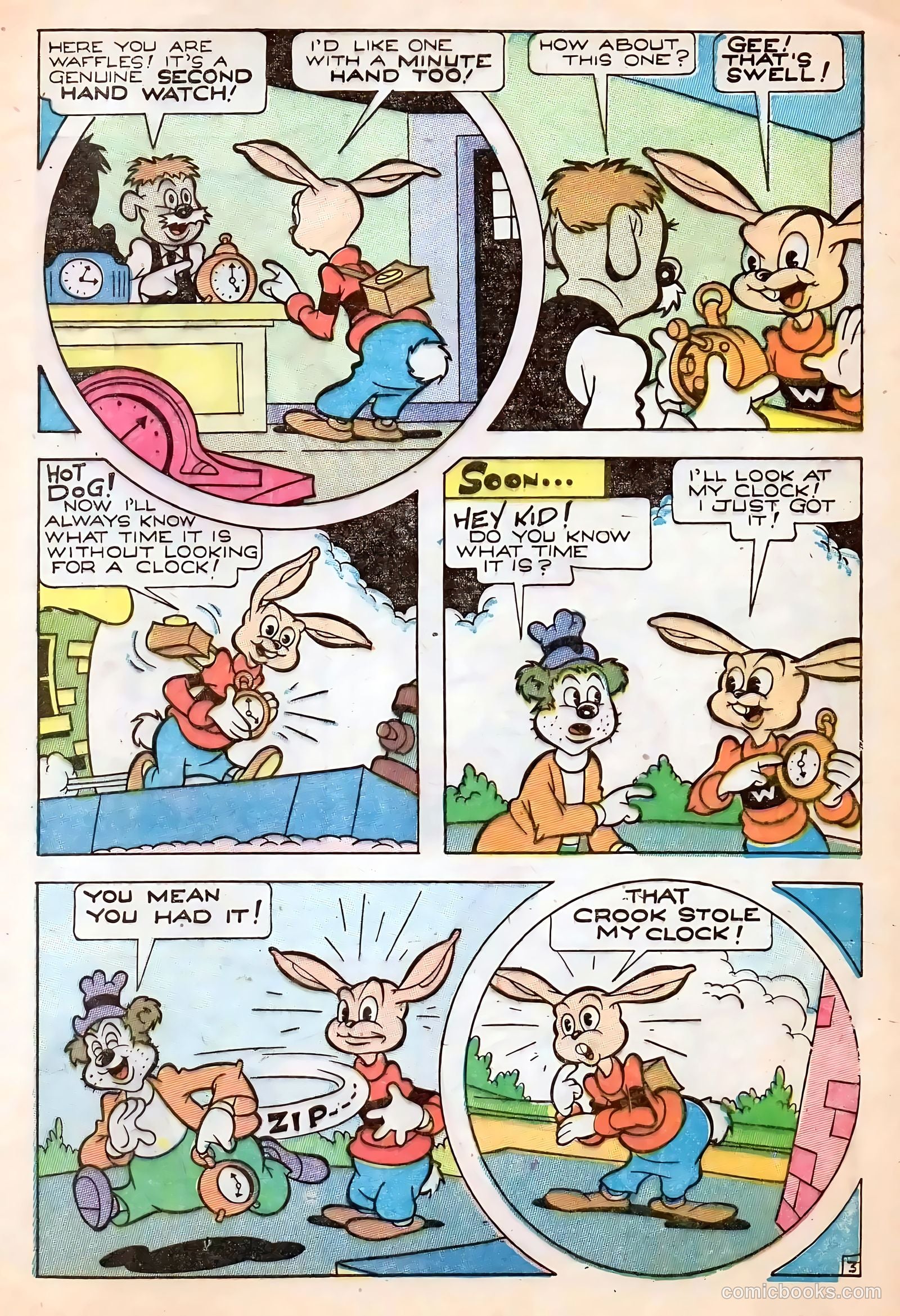 Billy and Buggy Bear #1 (1958) — page 5 of 36