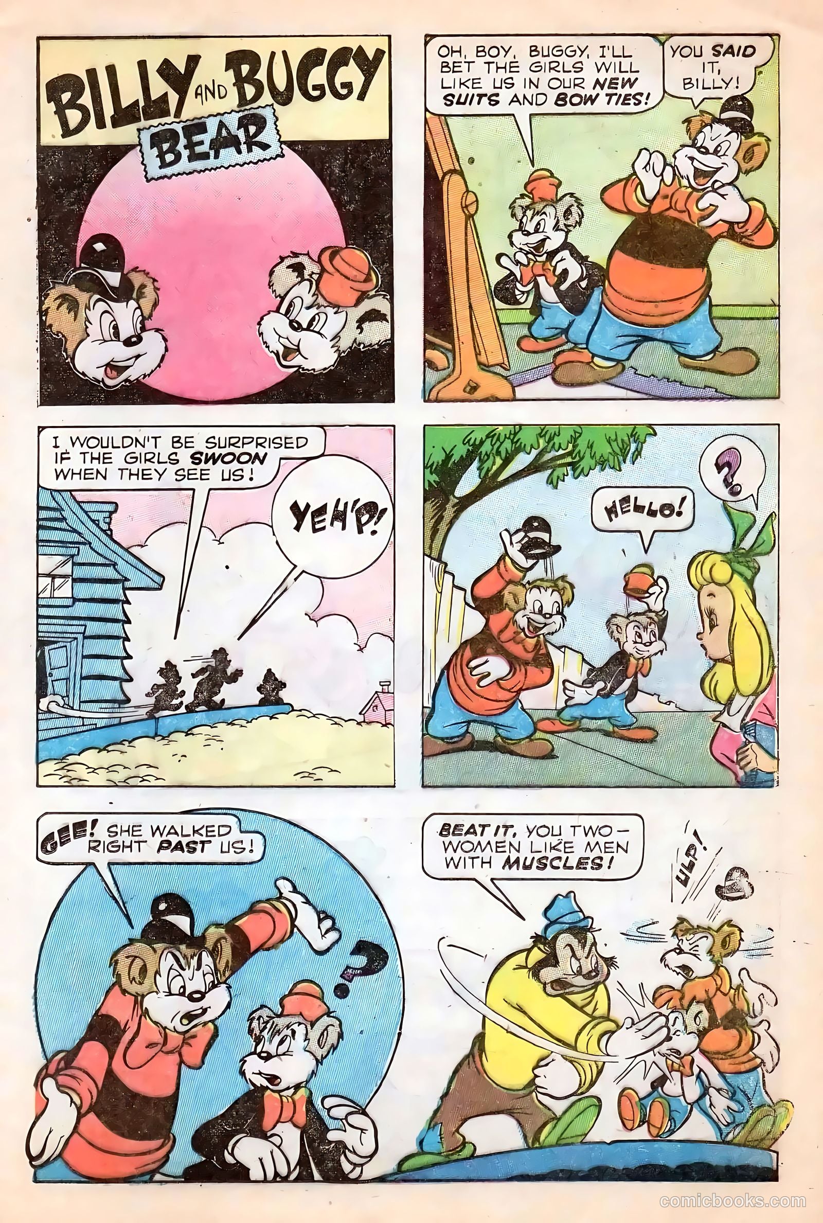 Billy and Buggy Bear #1 (1958) — page 13 of 36
