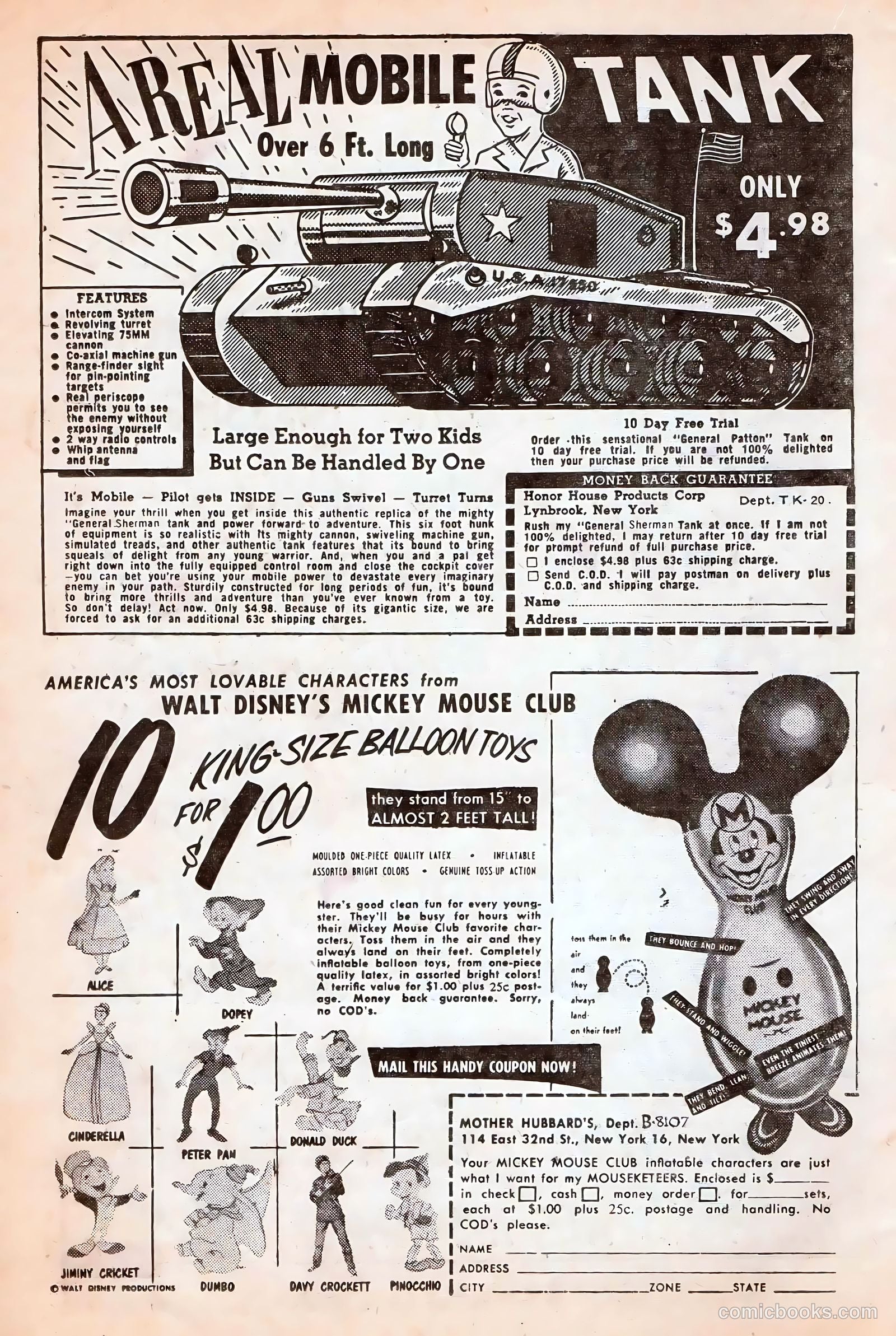 Billy and Buggy Bear #1 (1958) — page 22 of 36