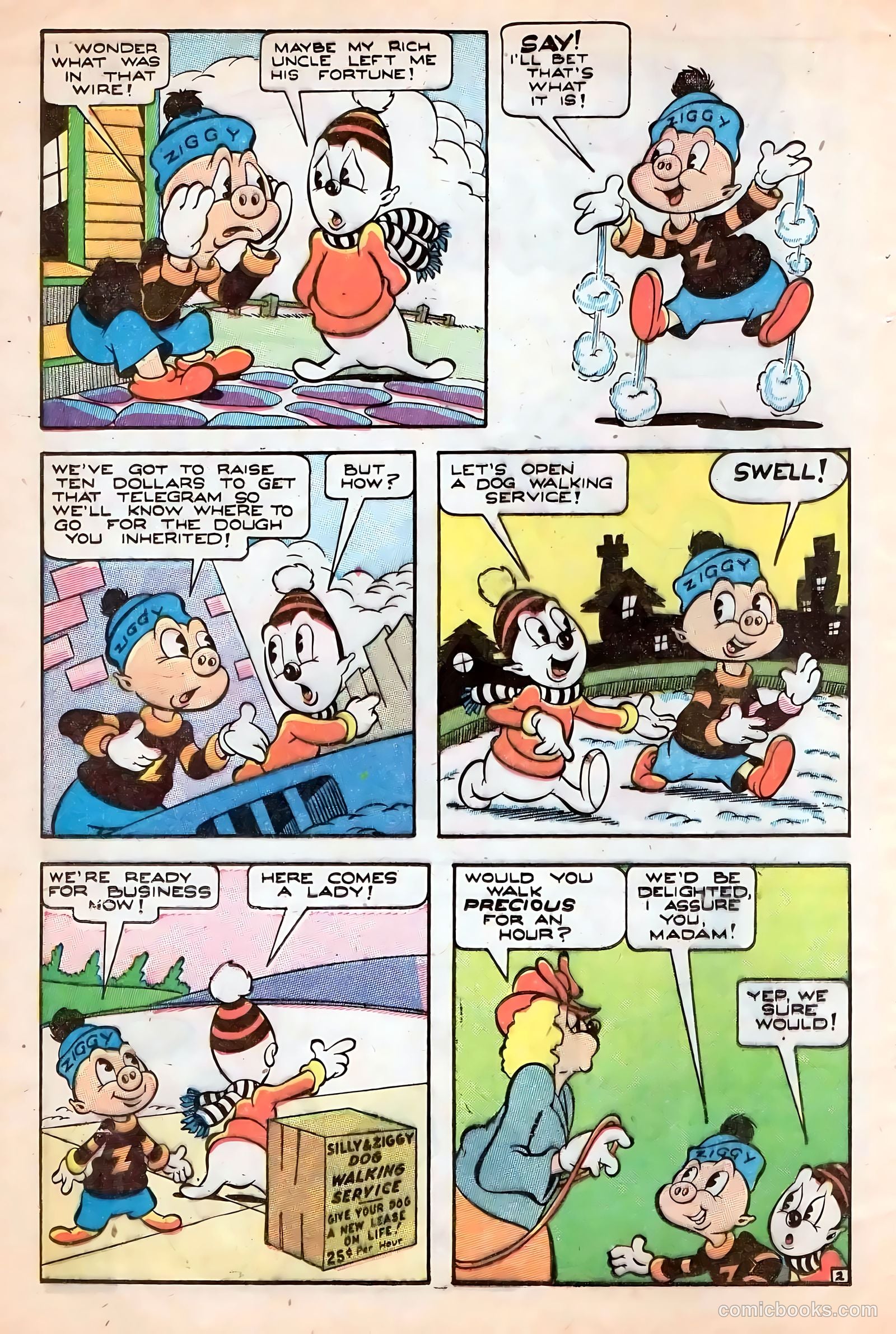 Billy and Buggy Bear #1 (1958) — page 24 of 36