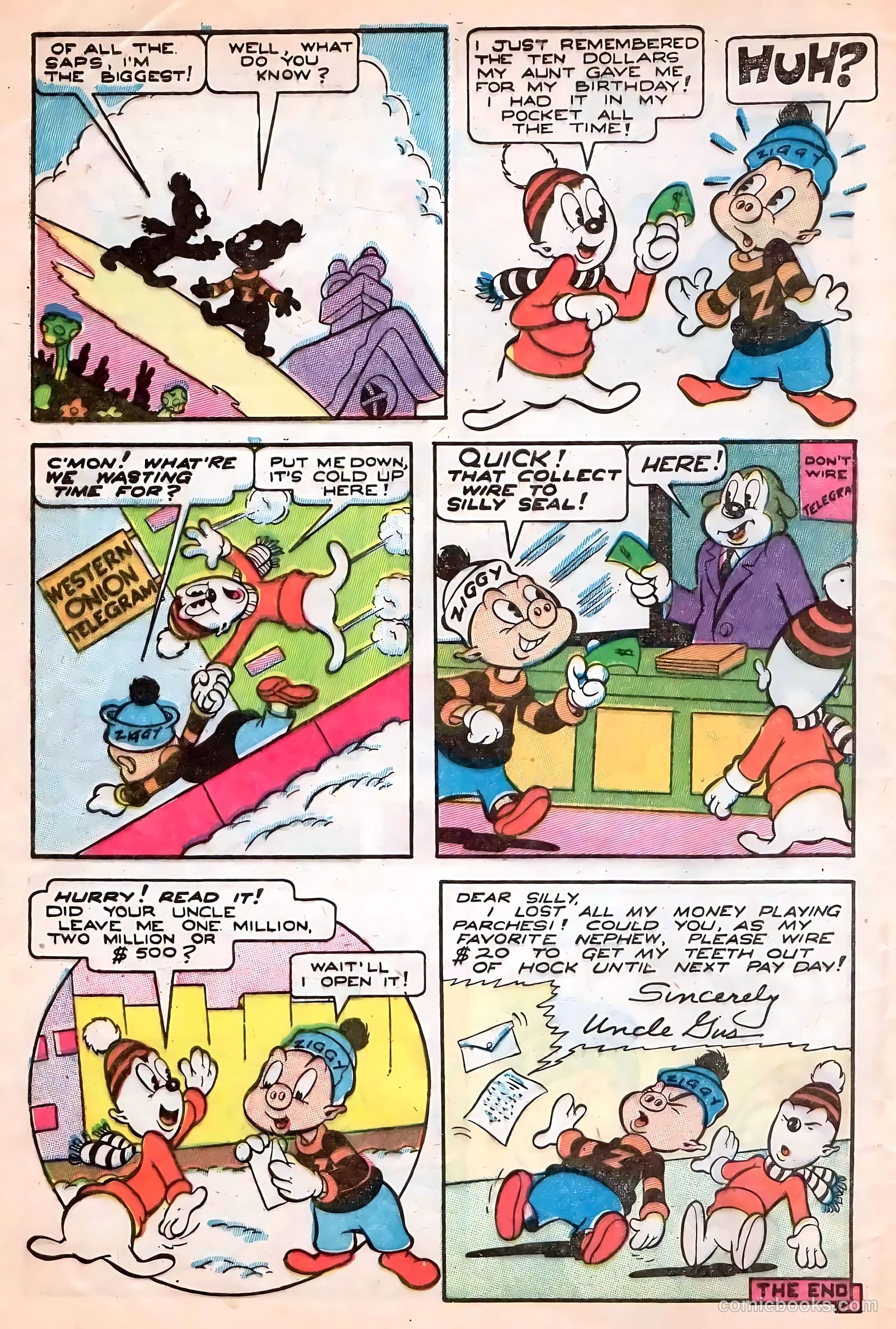 Billy and Buggy Bear #1 (1958) — page 32 of 36