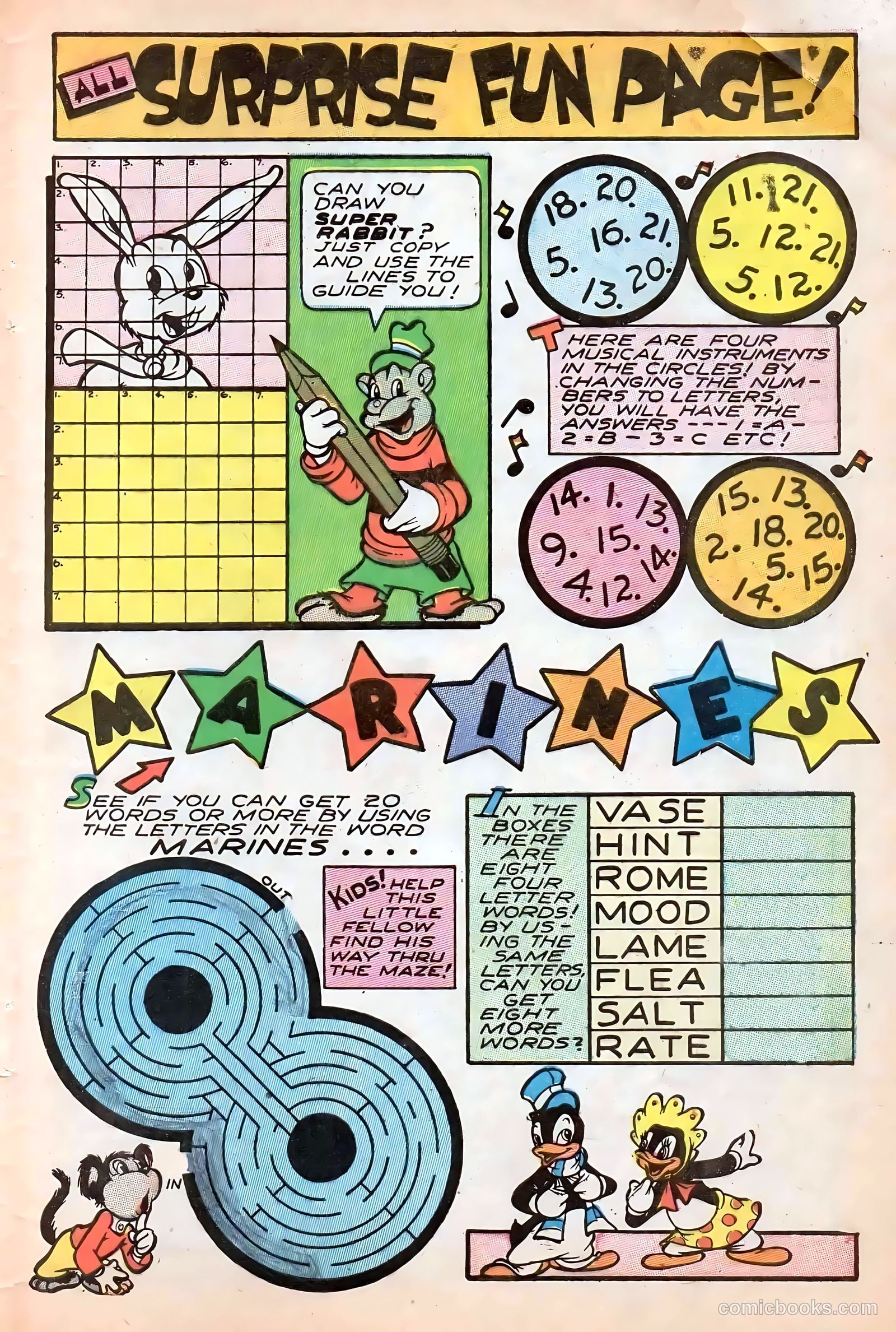 Billy and Buggy Bear #1 (1958) — page 33 of 36