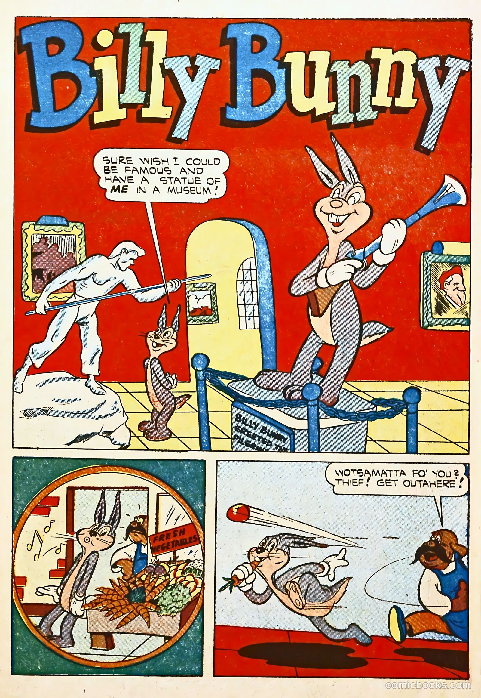 Billy Bunny #1 (1954) — page 3 of 36