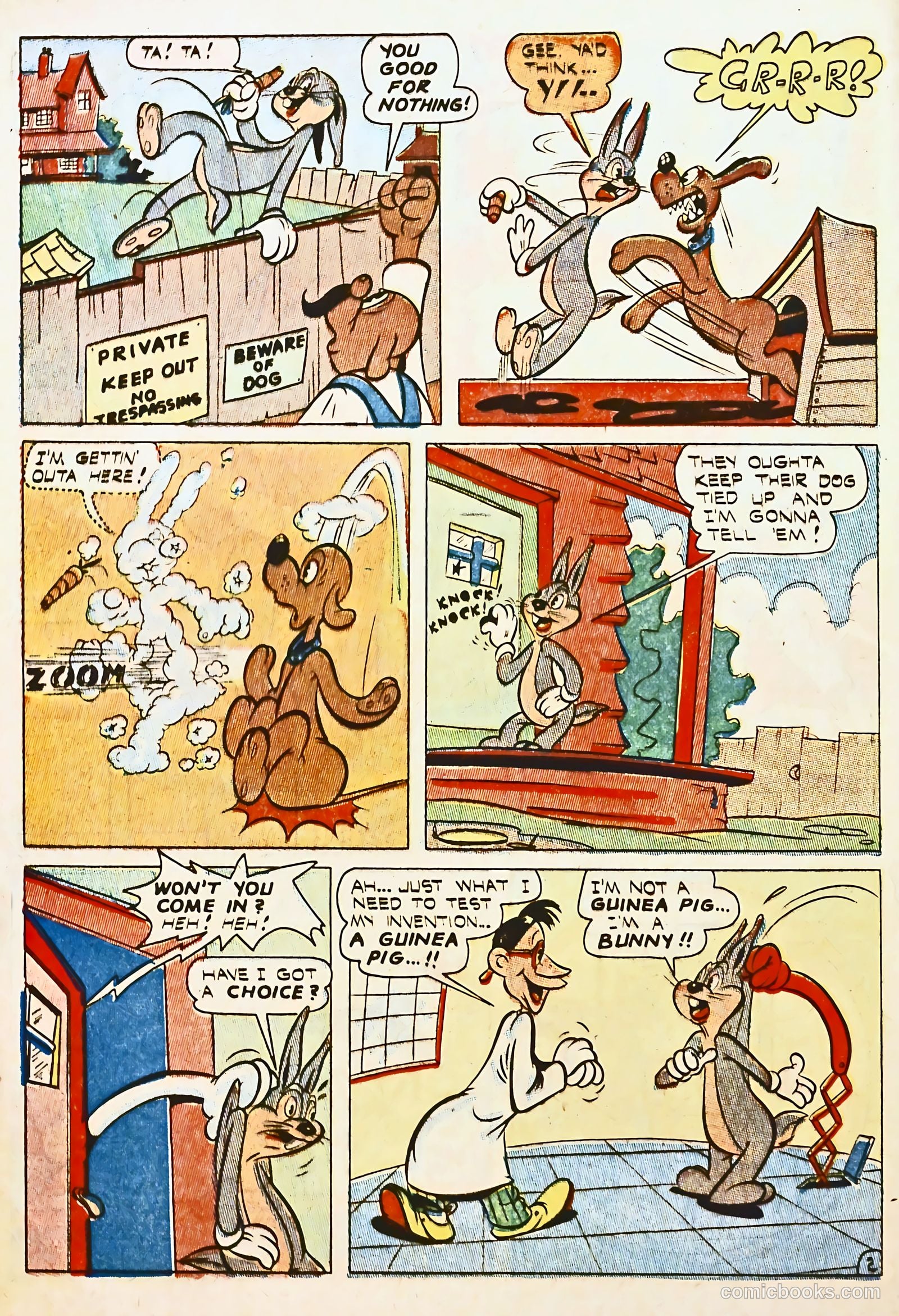 Billy Bunny #1 (1954) — page 4 of 36
