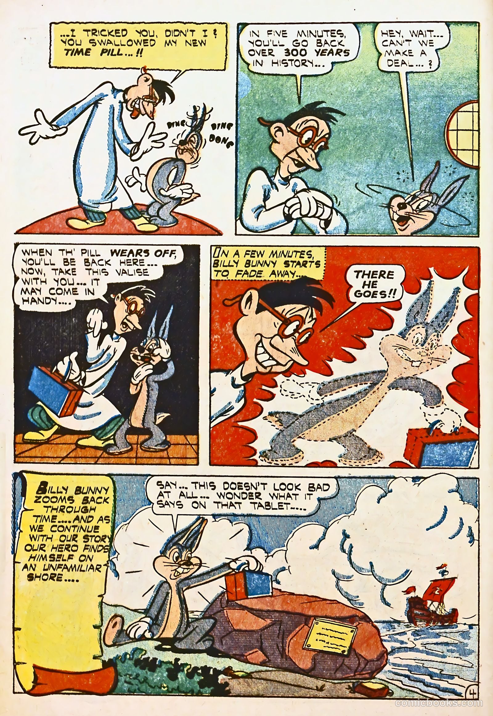 Billy Bunny #1 (1954) — page 6 of 36