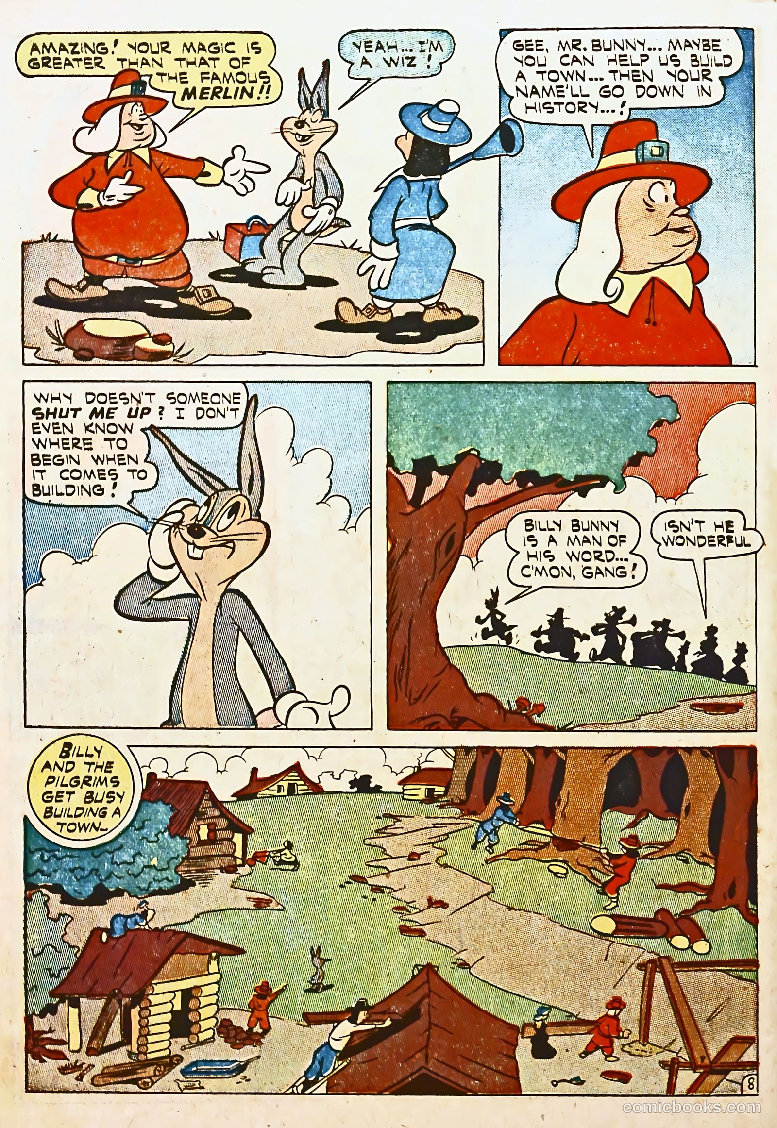 Billy Bunny #1 (1954) — page 10 of 36