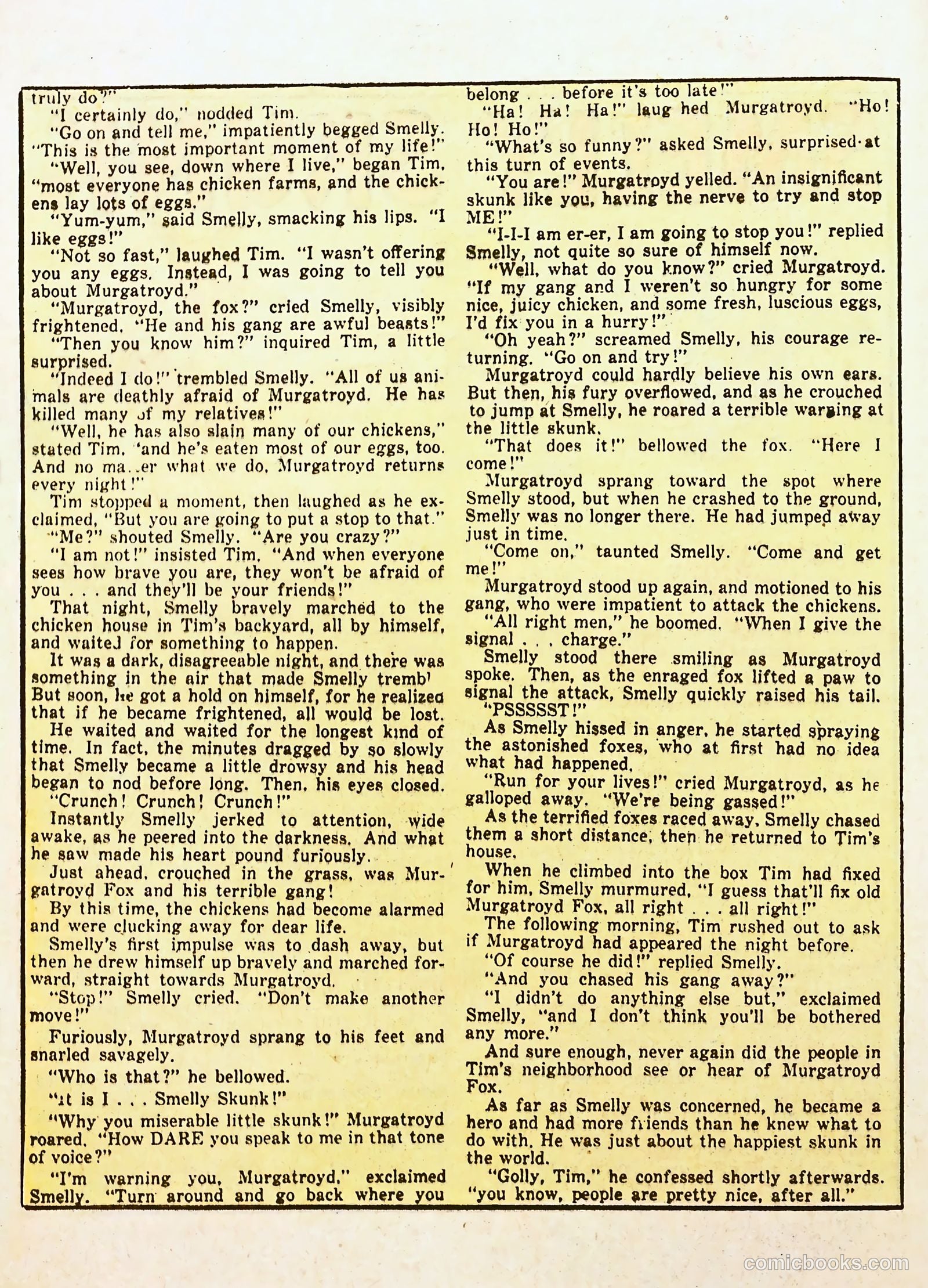 Billy Bunny #1 (1954) — page 28 of 36
