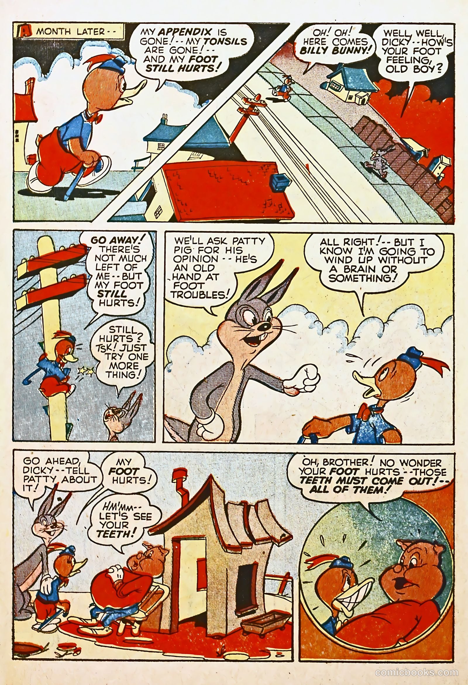 Billy Bunny #1 (1954) — page 32 of 36