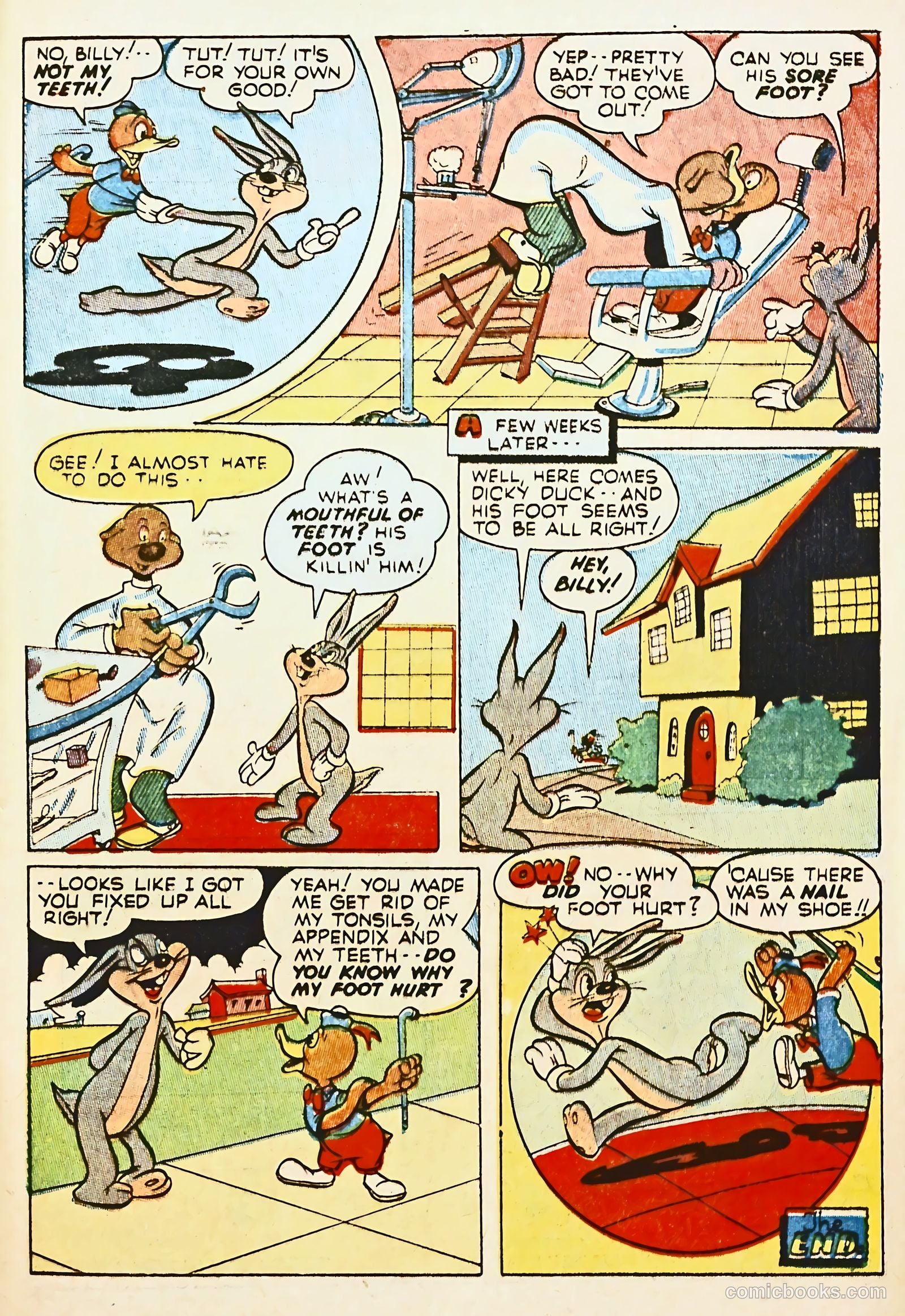 Billy Bunny #1 (1954) — page 33 of 36