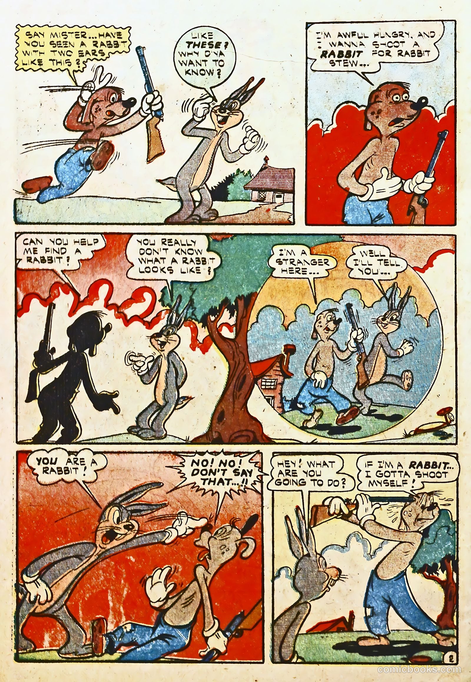 Billy Bunny #2 (1954) — page 4 of 36