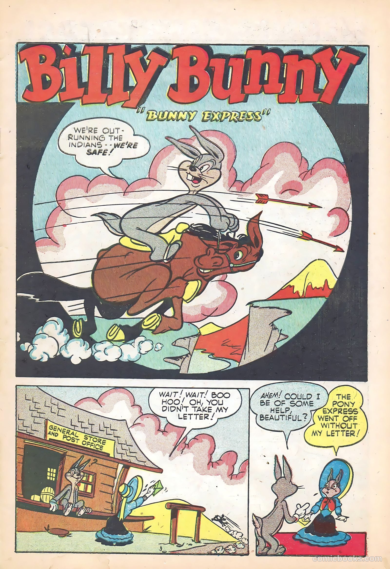 Billy Bunny #3 (1954) — page 3 of 36