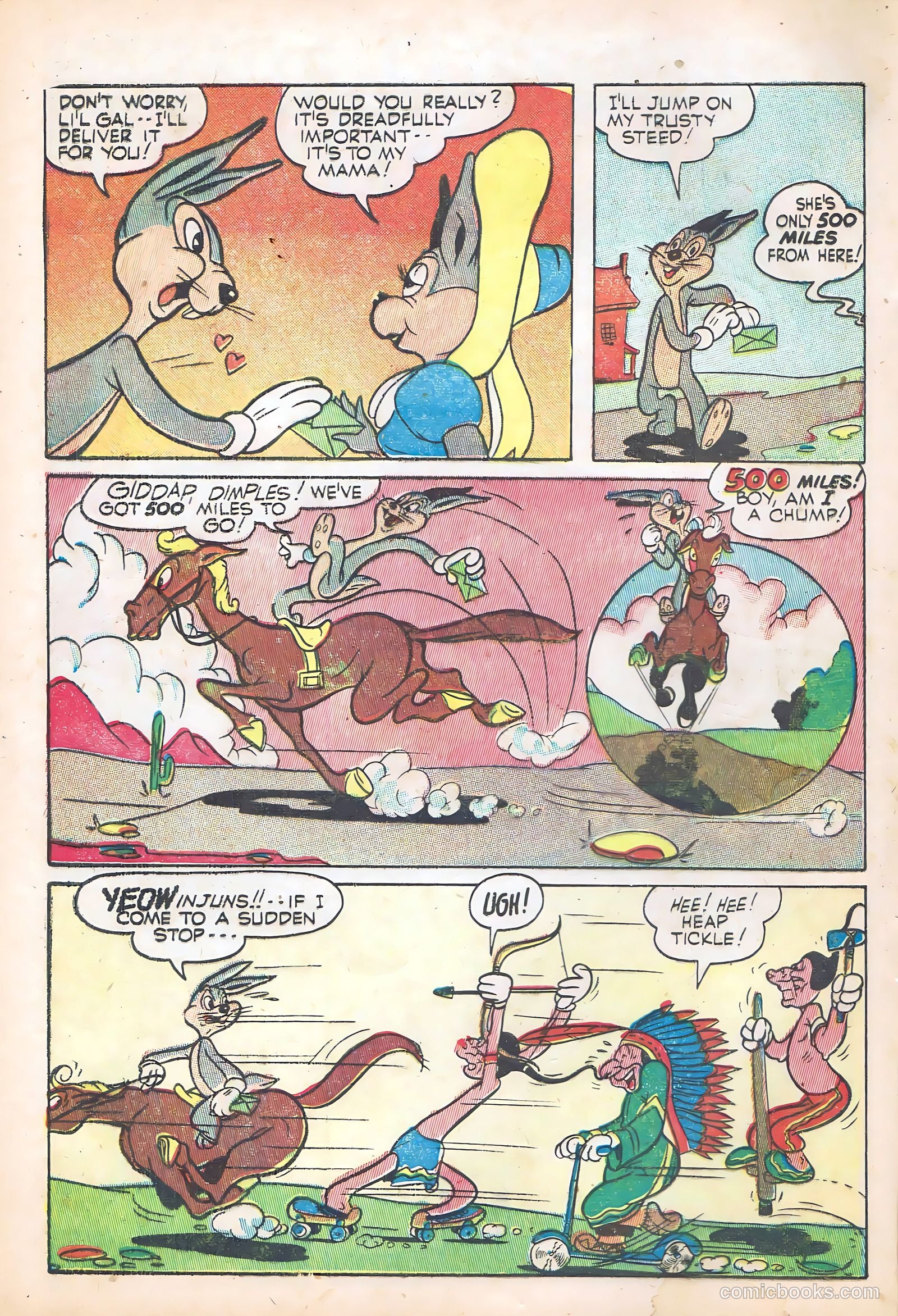 Billy Bunny #3 (1954) — page 4 of 36
