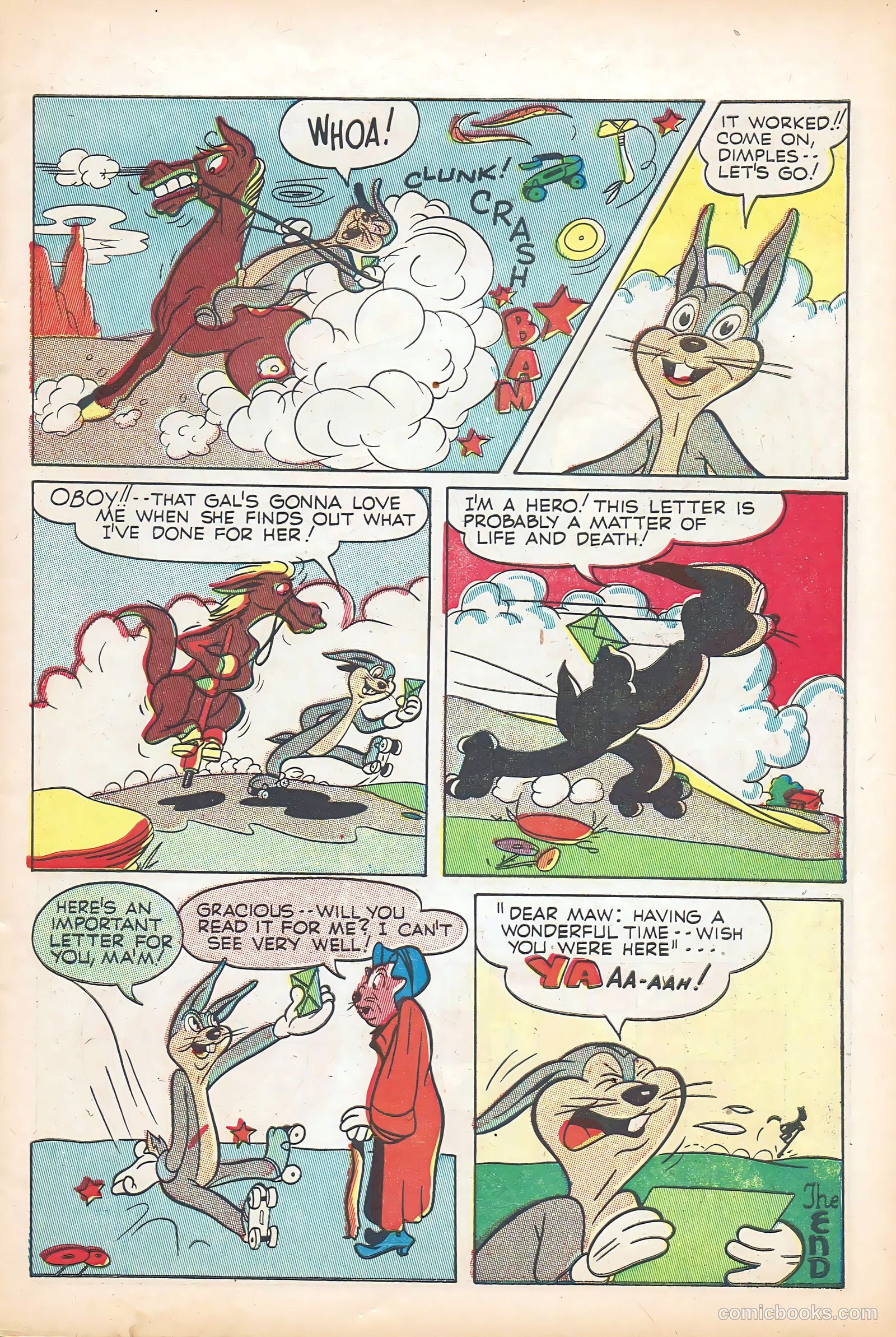 Billy Bunny #3 (1954) — page 5 of 36