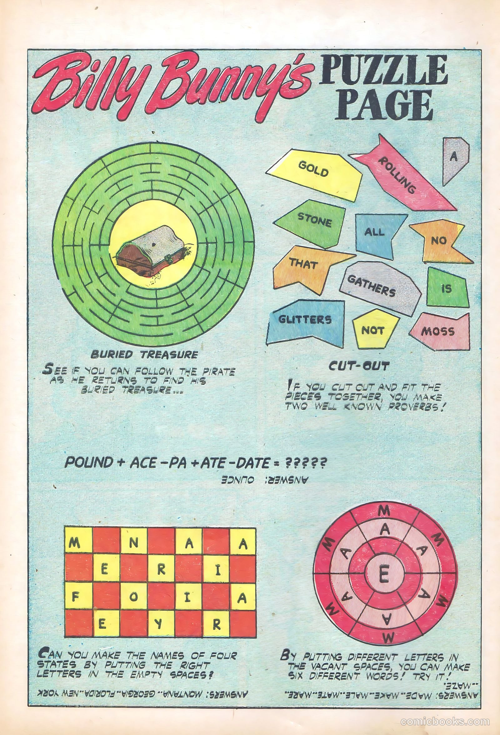 Billy Bunny #3 (1954) — page 6 of 36