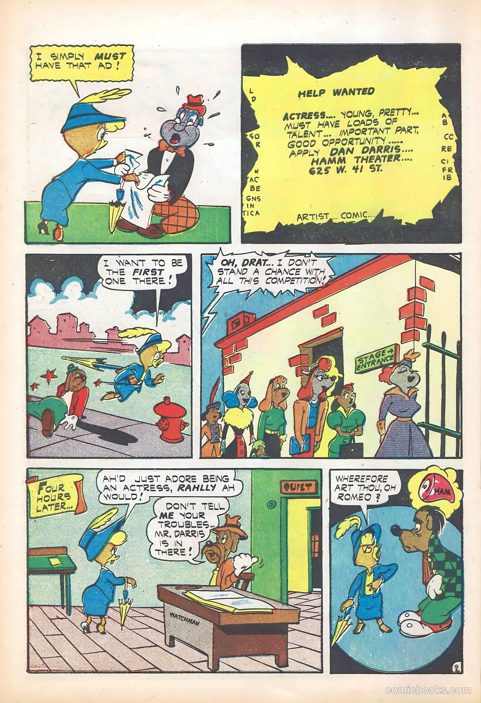 Billy Bunny #3 (1954) — page 8 of 36
