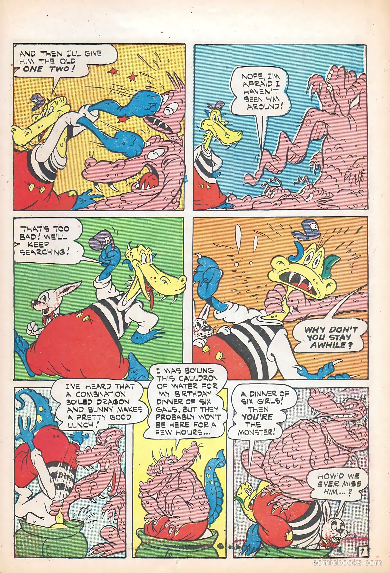 Billy Bunny #3 (1954) — page 21 of 36