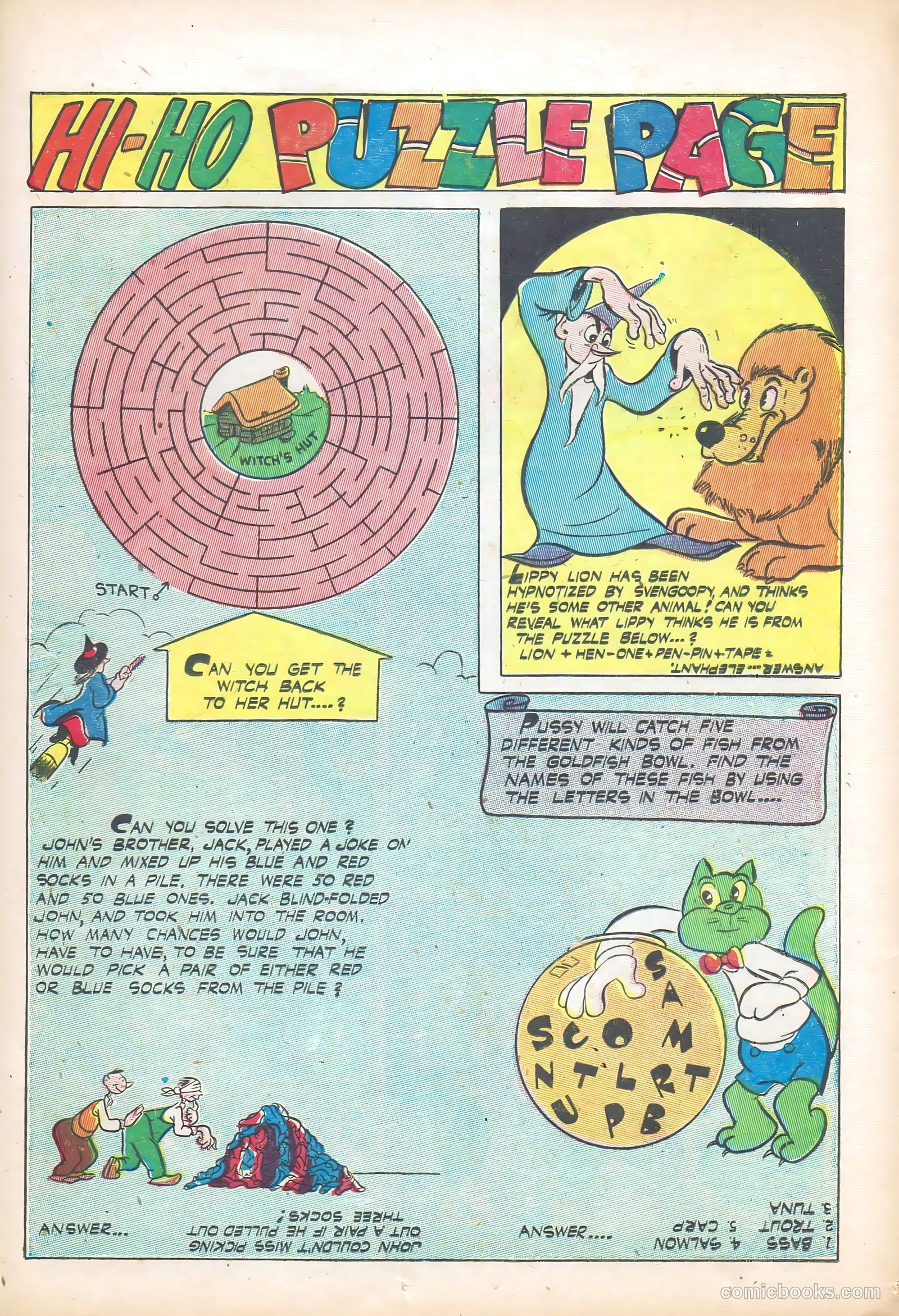 Billy Bunny #3 (1954) — page 23 of 36