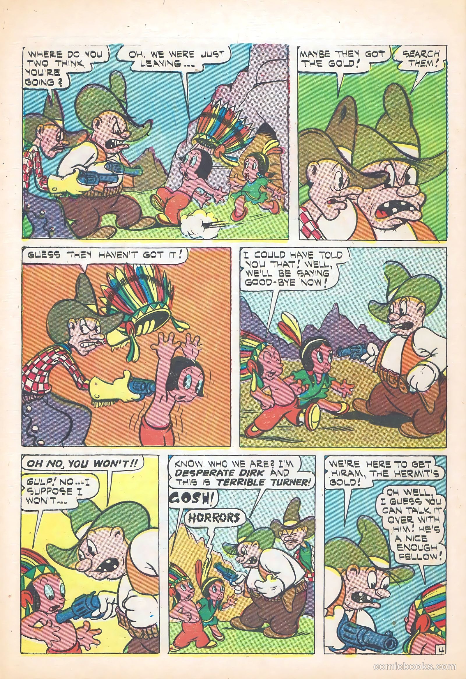 Billy Bunny #3 (1954) — page 30 of 36