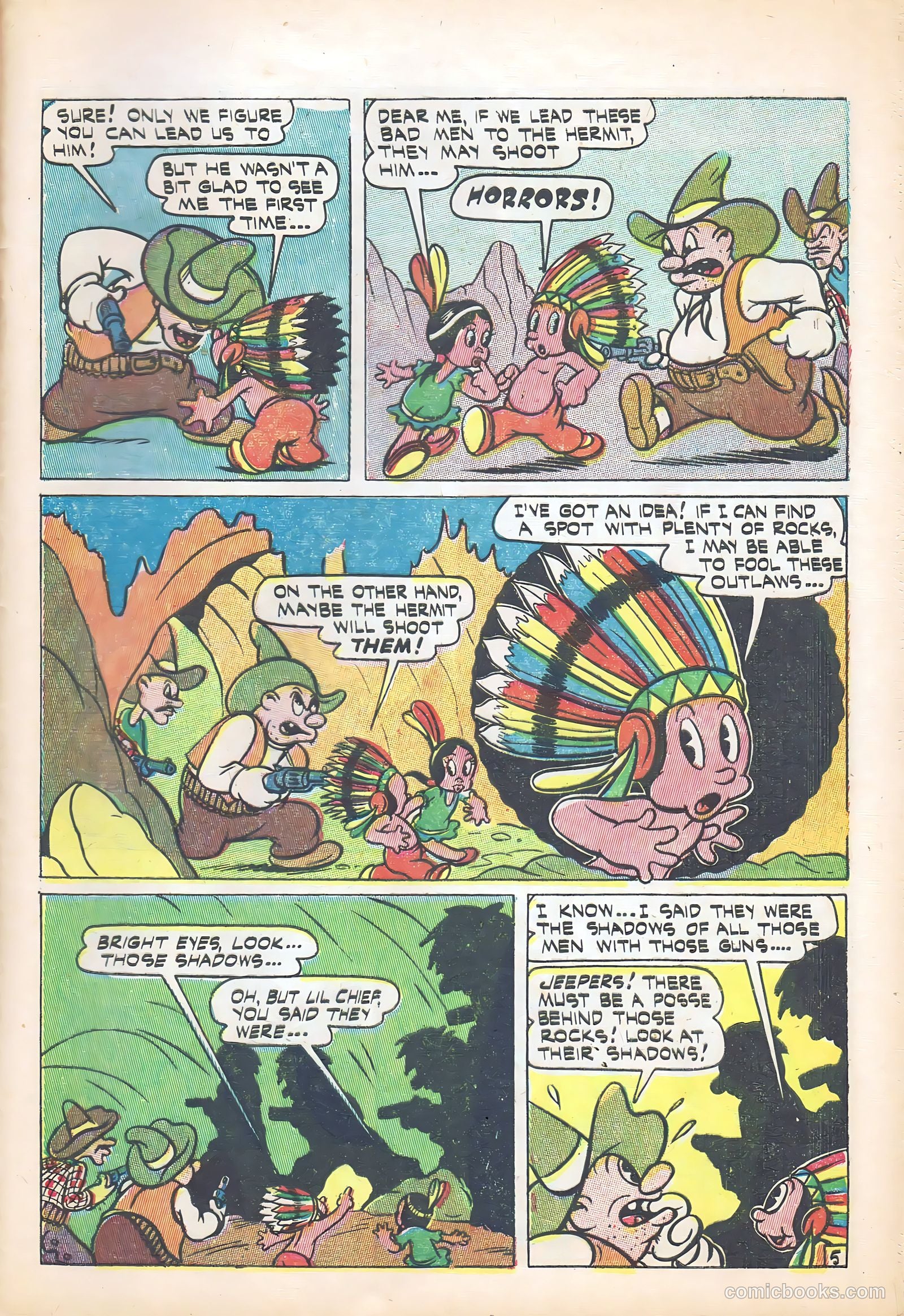 Billy Bunny #3 (1954) — page 31 of 36