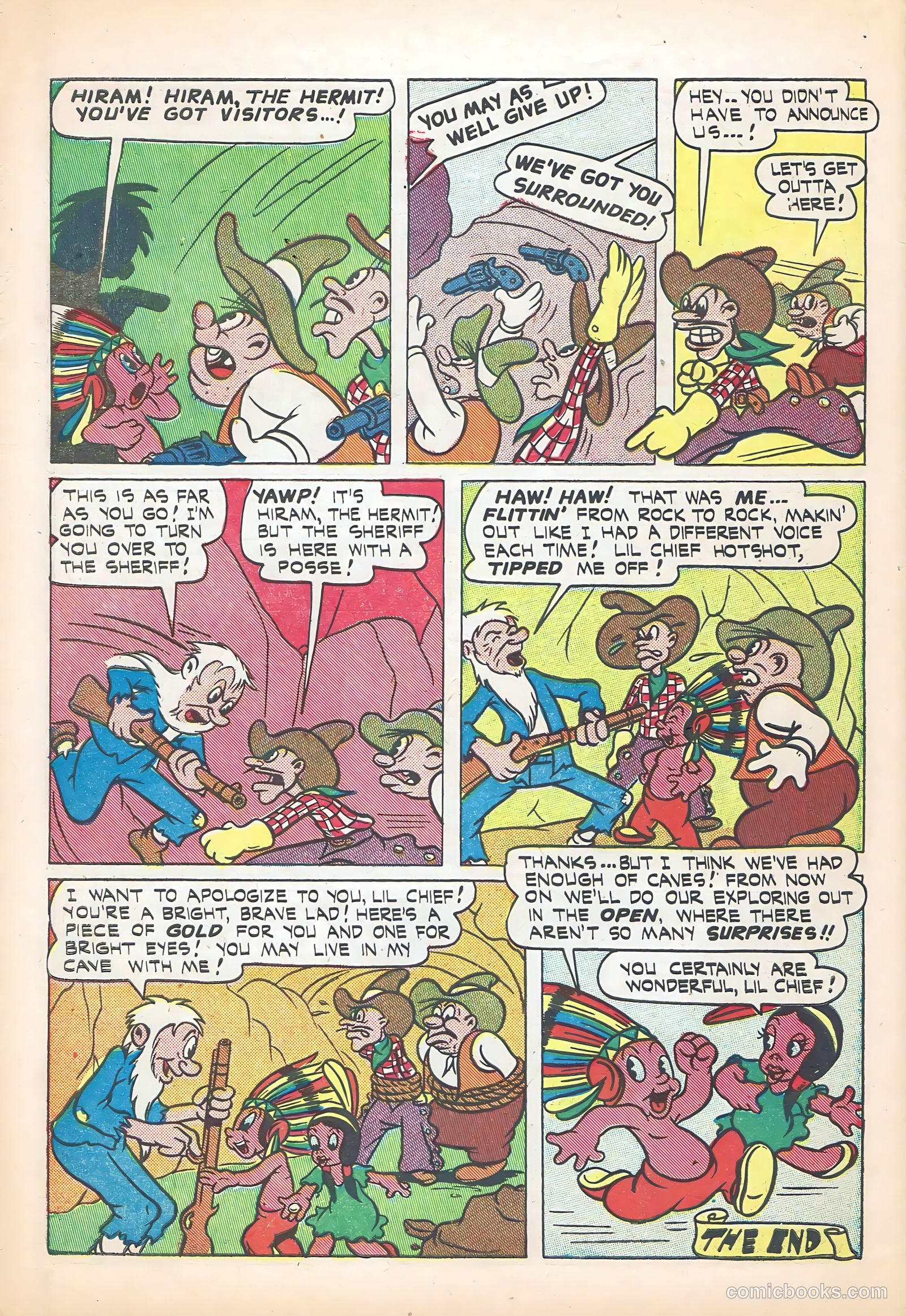 Billy Bunny #3 (1954) — page 32 of 36