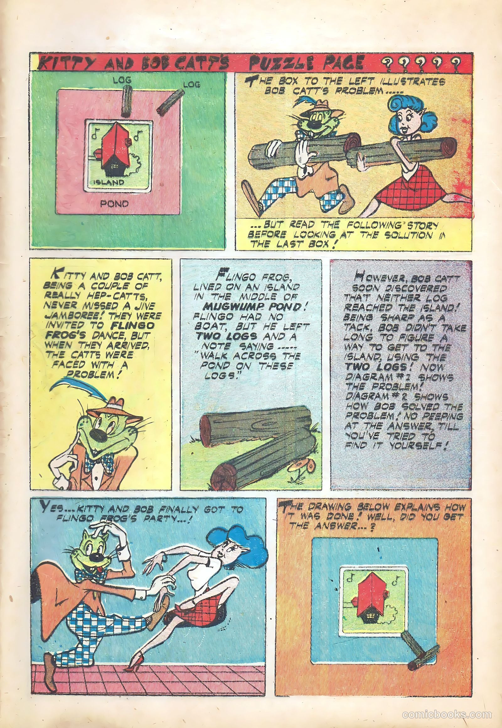 Billy Bunny #3 (1954) — page 33 of 36
