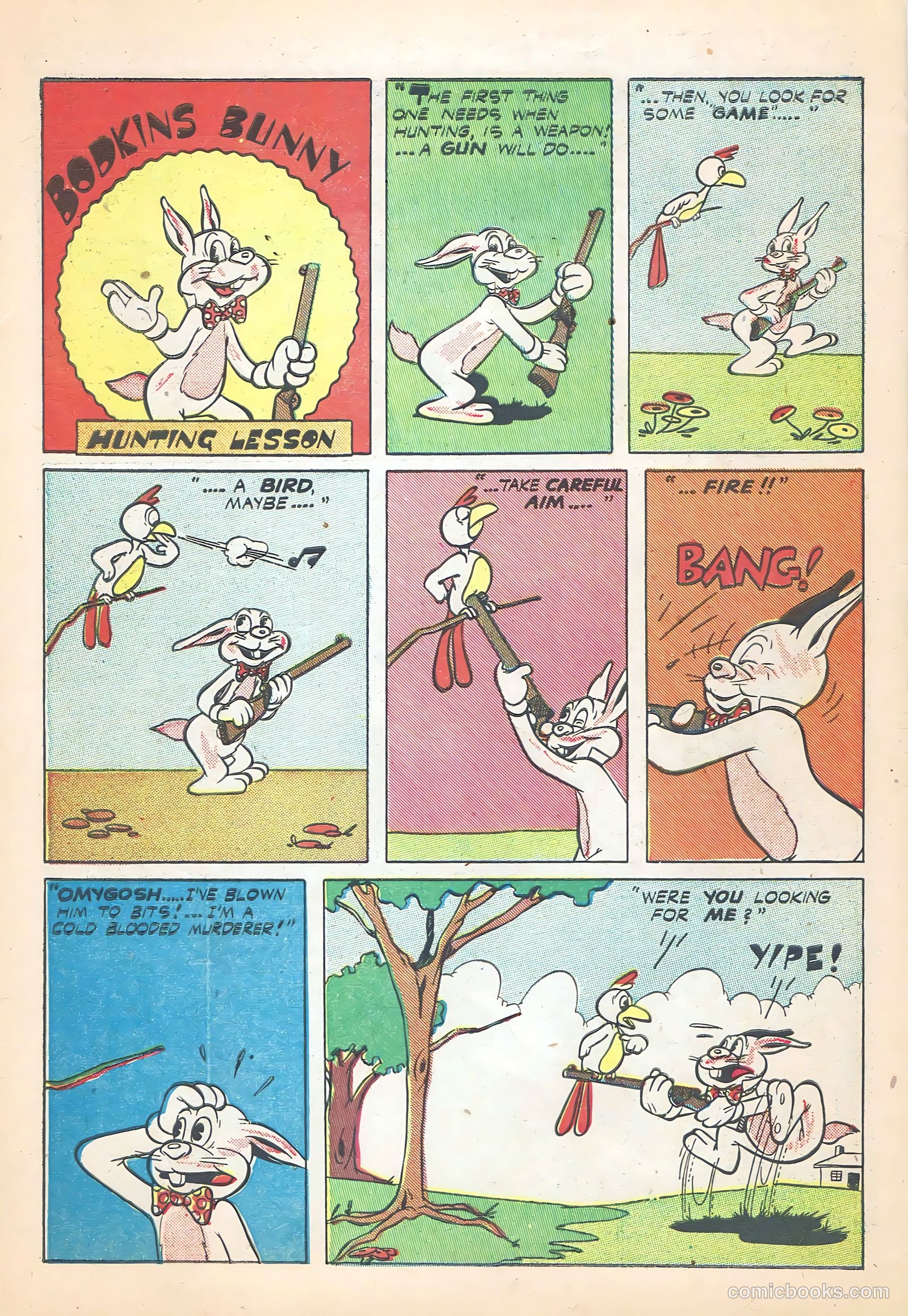 Billy Bunny #3 (1954) — page 34 of 36