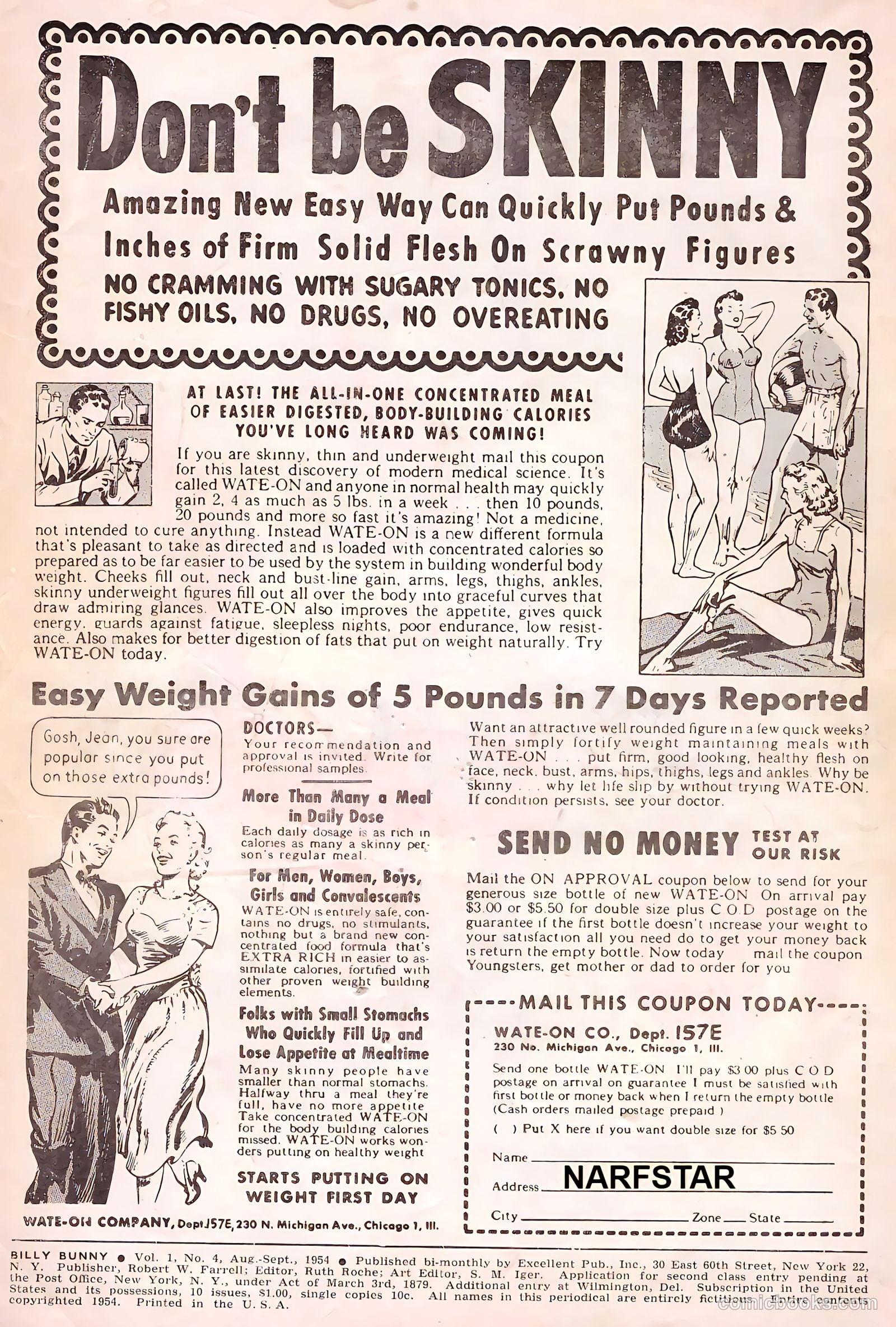 Billy Bunny #4 (1954) — page 2 of 36