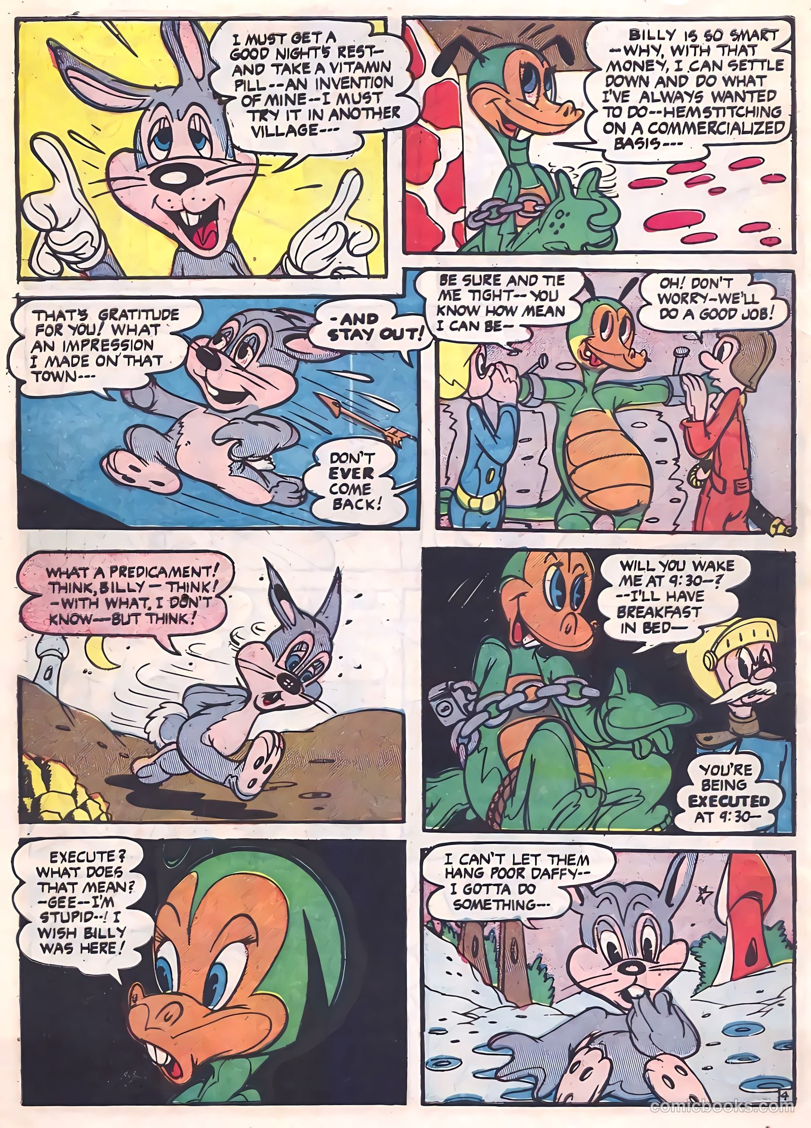 Billy Bunny #4 (1954) — page 8 of 36