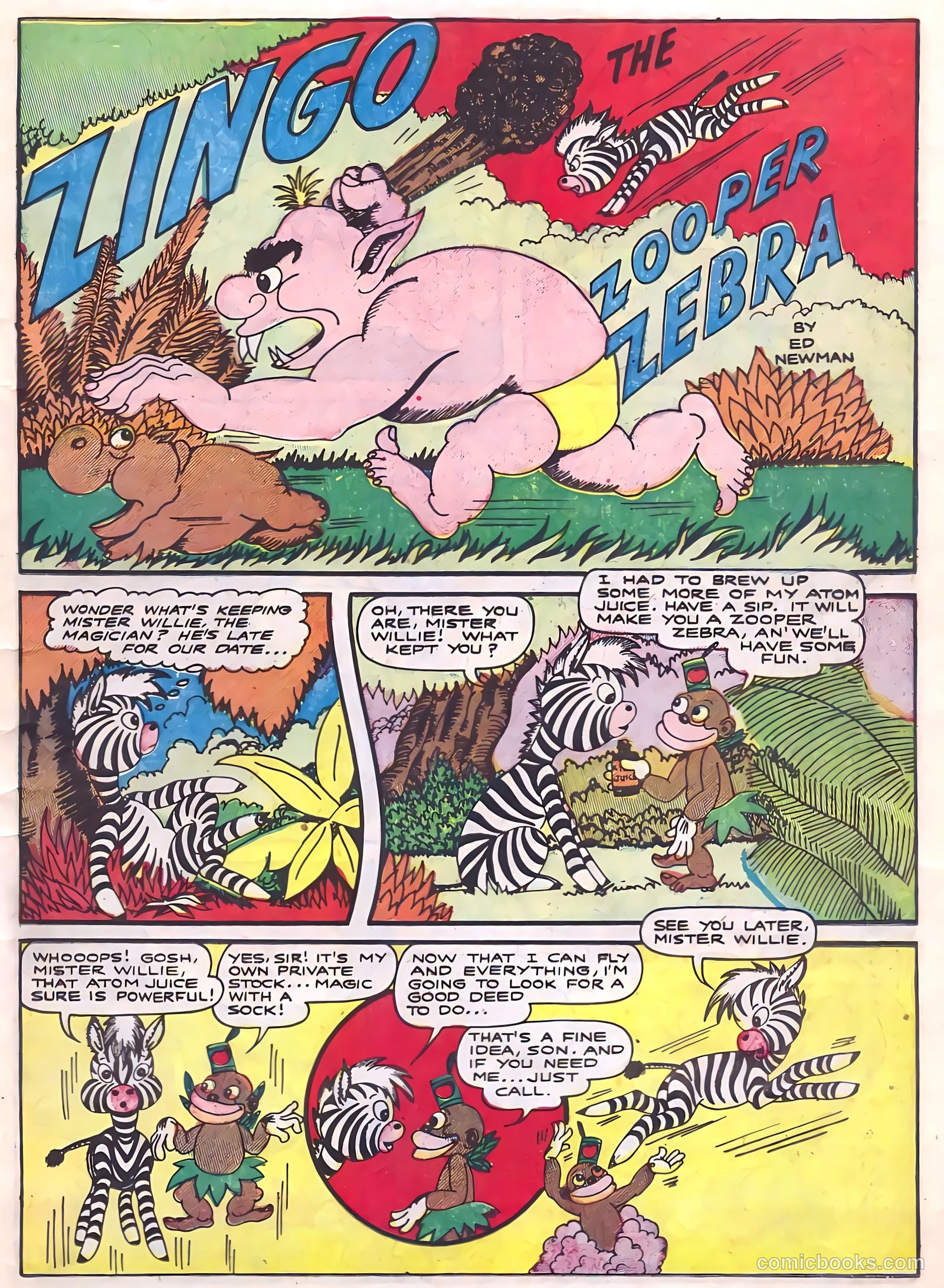 Billy Bunny #4 (1954) — page 11 of 36