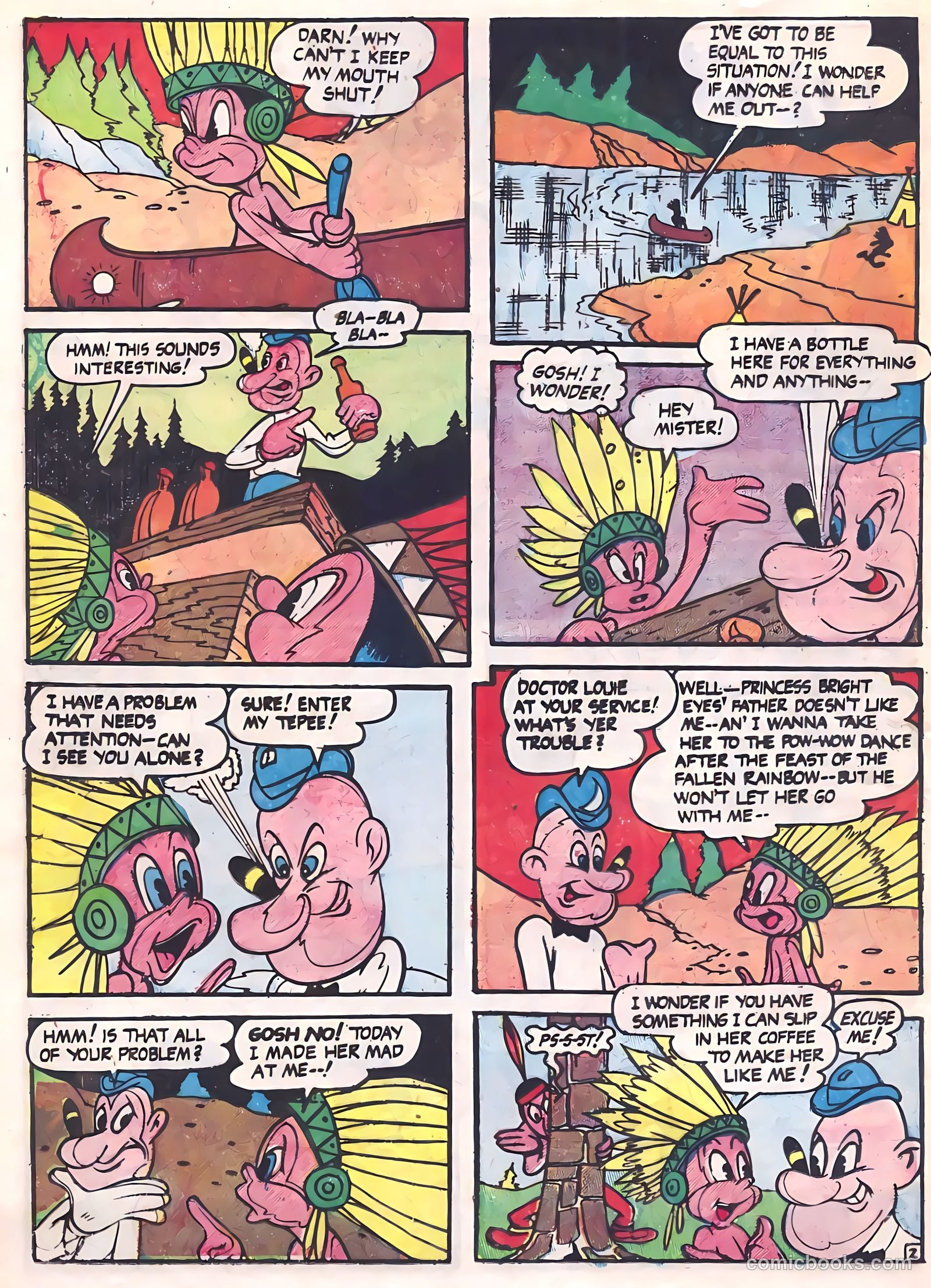 Billy Bunny #4 (1954) — page 22 of 36
