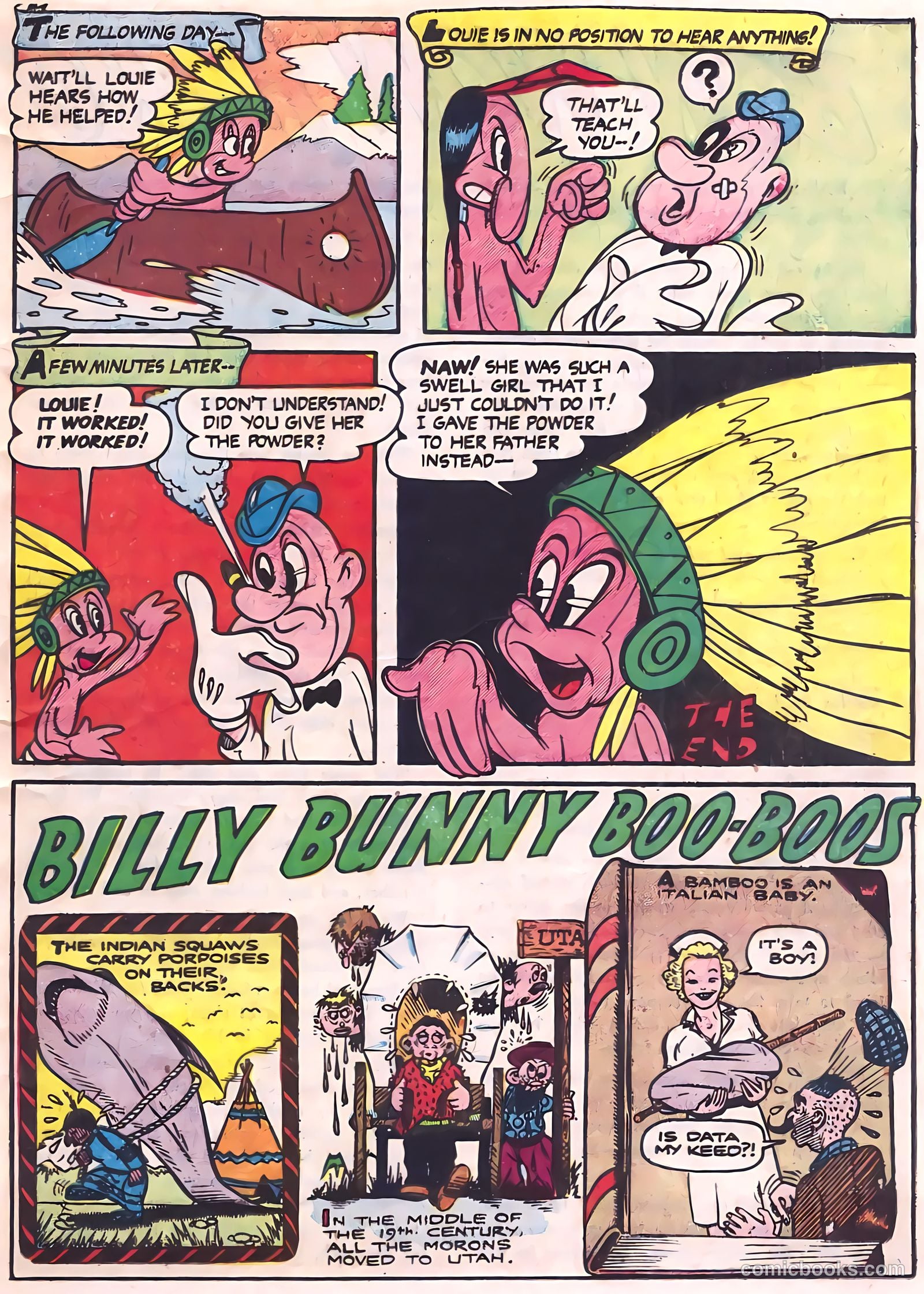 Billy Bunny #4 (1954) — page 25 of 36