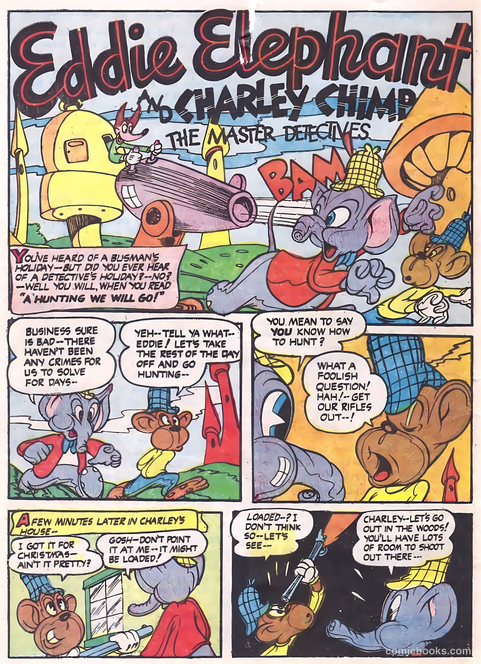 Billy Bunny #4 (1954) — page 28 of 36