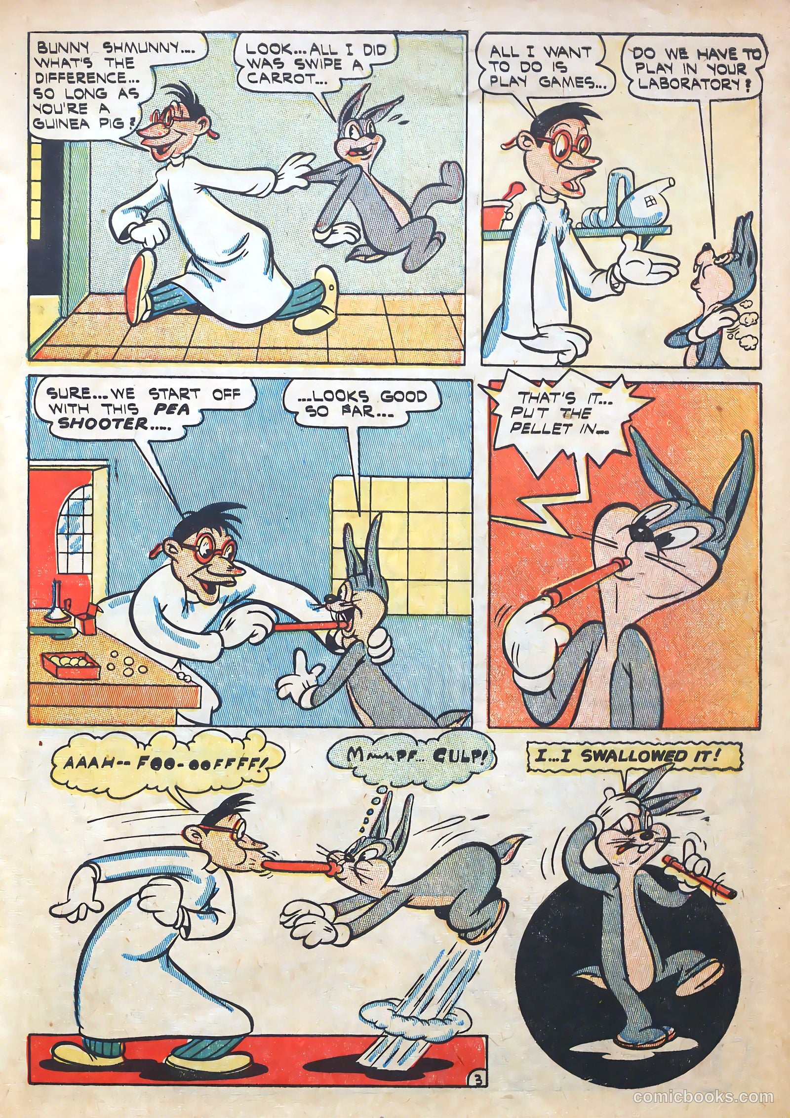 Billy Bunny's Christmas Frolics #1 (1952) — page 5 of 100
