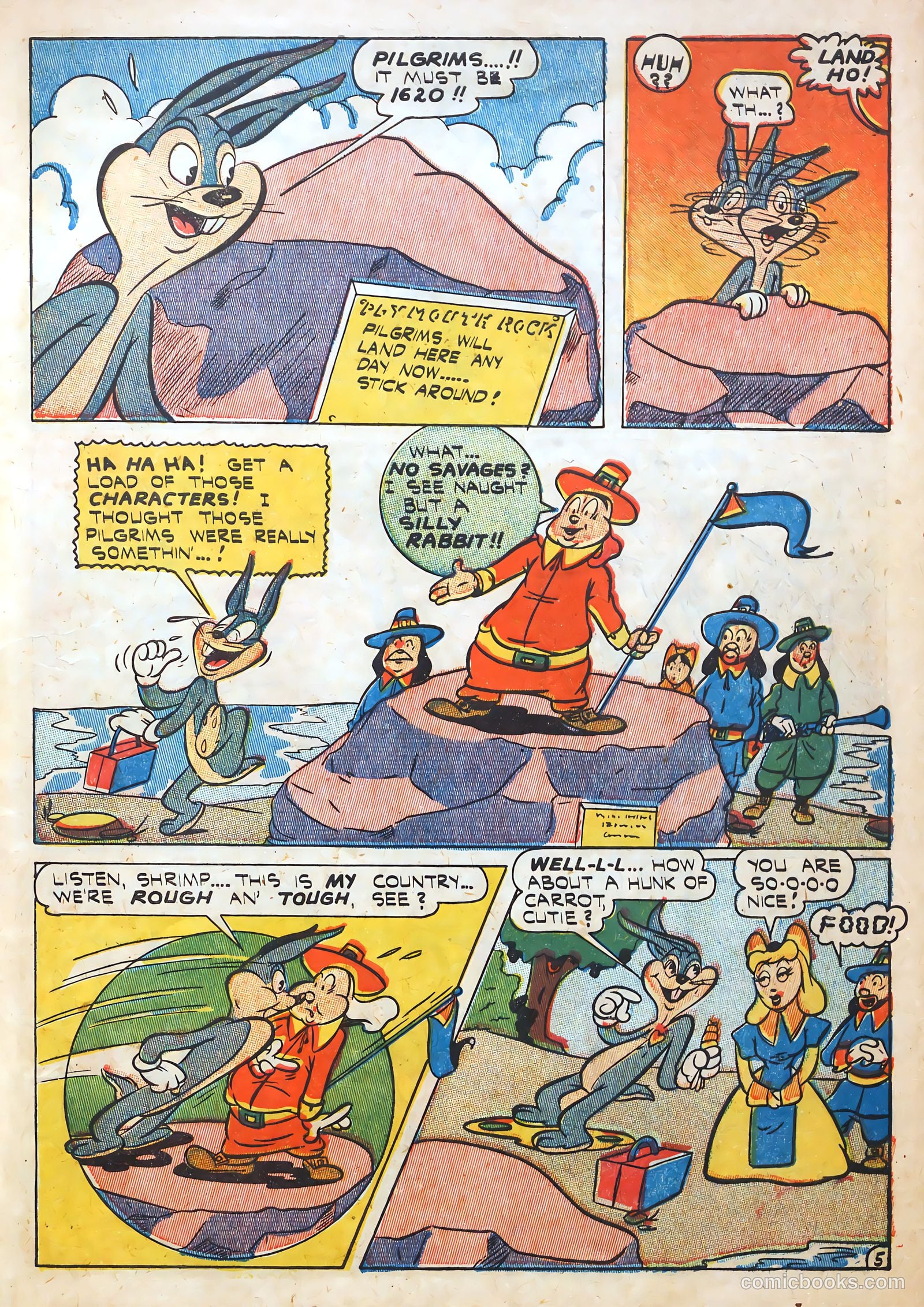Billy Bunny's Christmas Frolics #1 (1952) — page 7 of 100