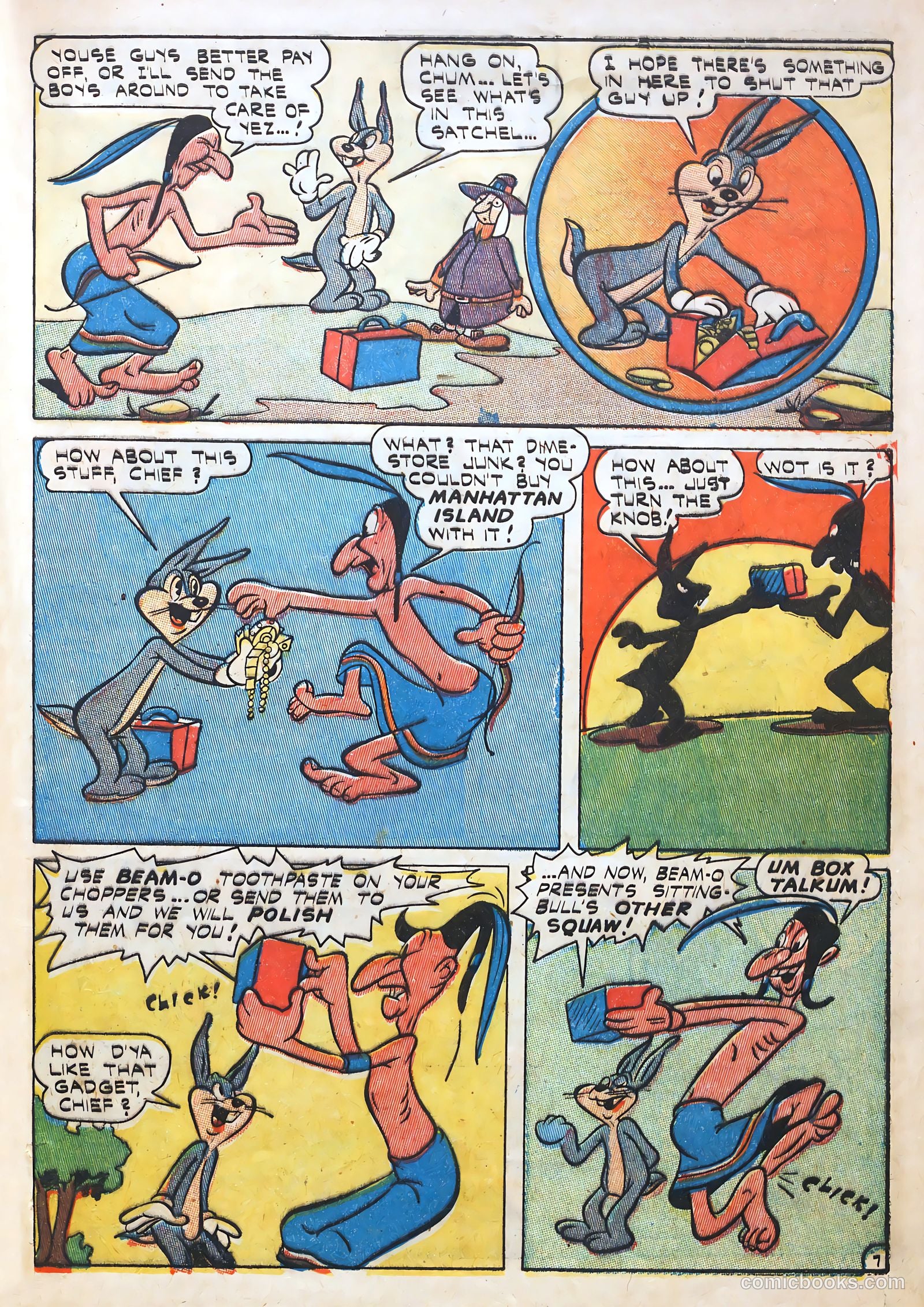Billy Bunny's Christmas Frolics #1 (1952) — page 9 of 100