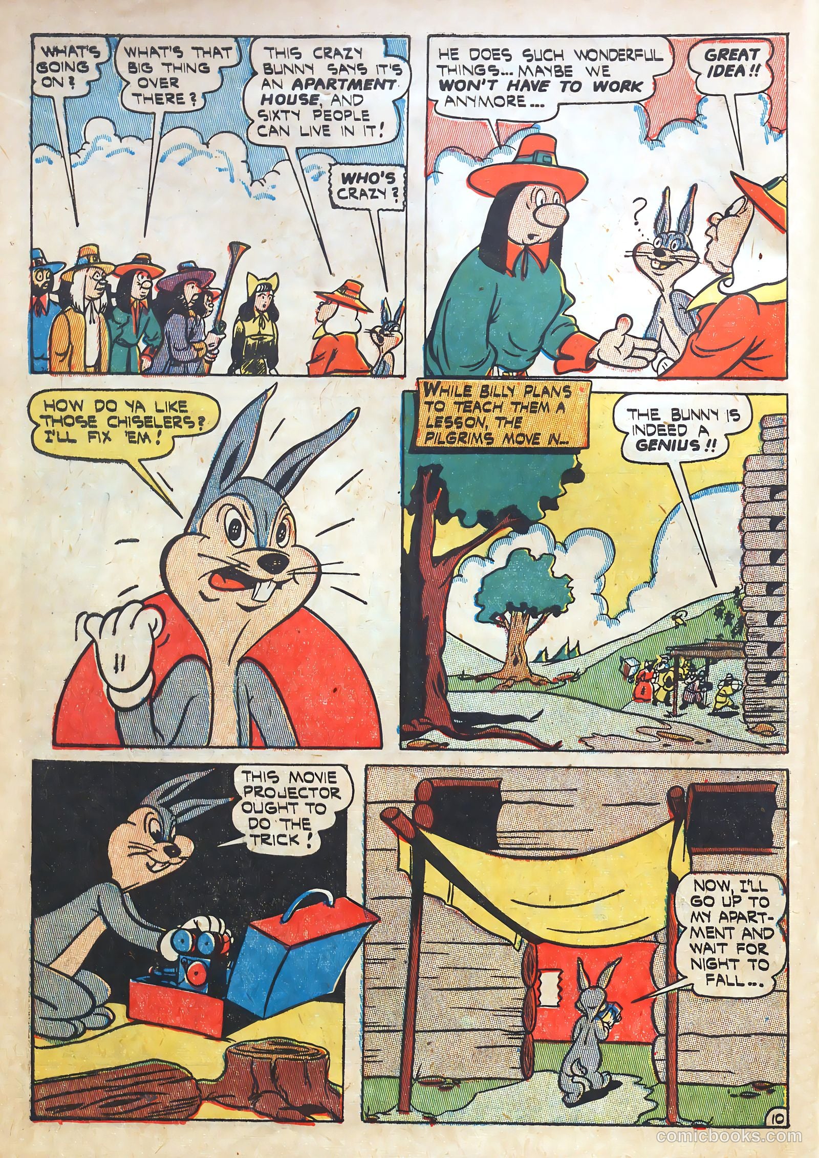 Billy Bunny's Christmas Frolics #1 (1952) — page 12 of 100