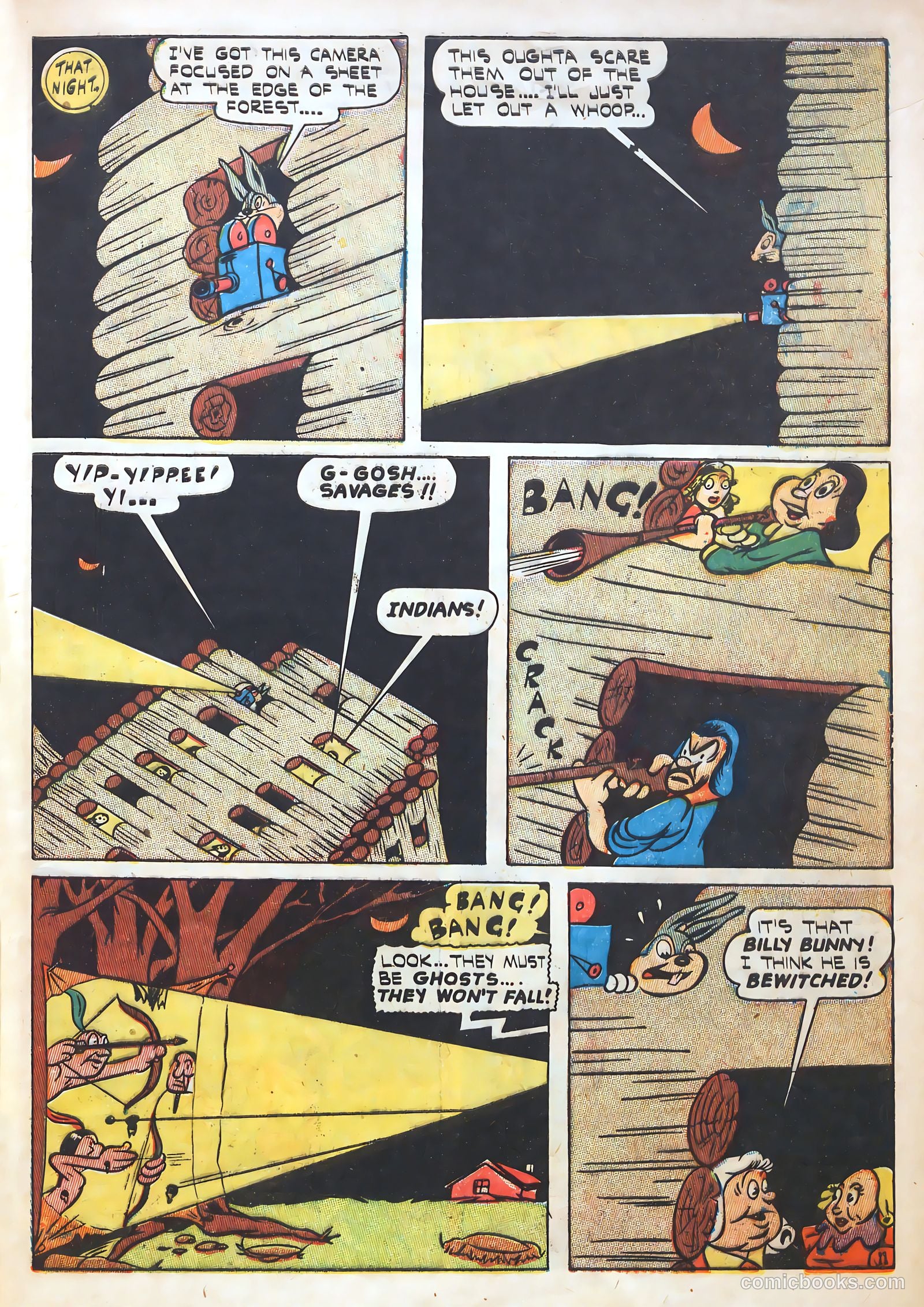 Billy Bunny's Christmas Frolics #1 (1952) — page 13 of 100