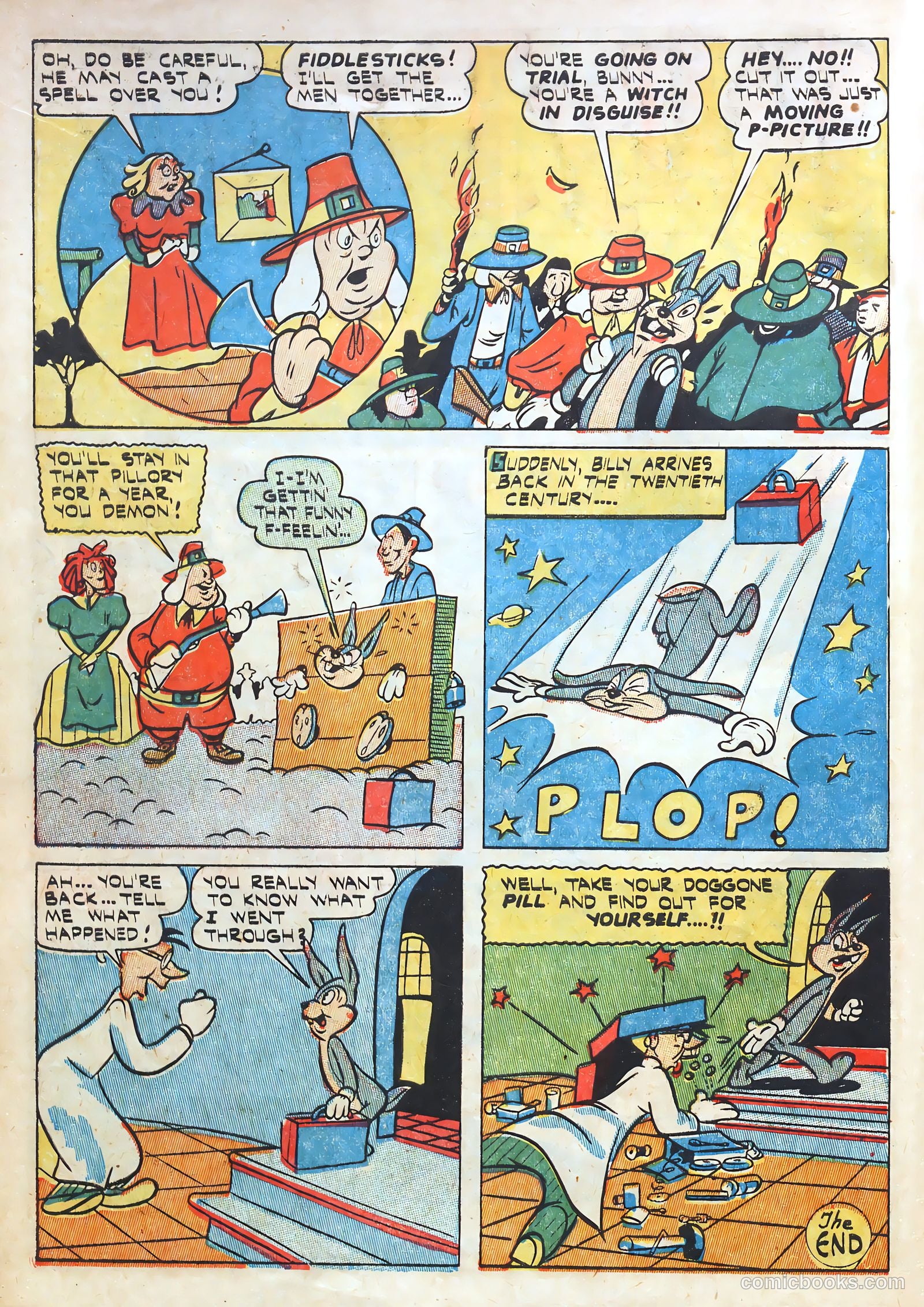 Billy Bunny's Christmas Frolics #1 (1952) — page 14 of 100