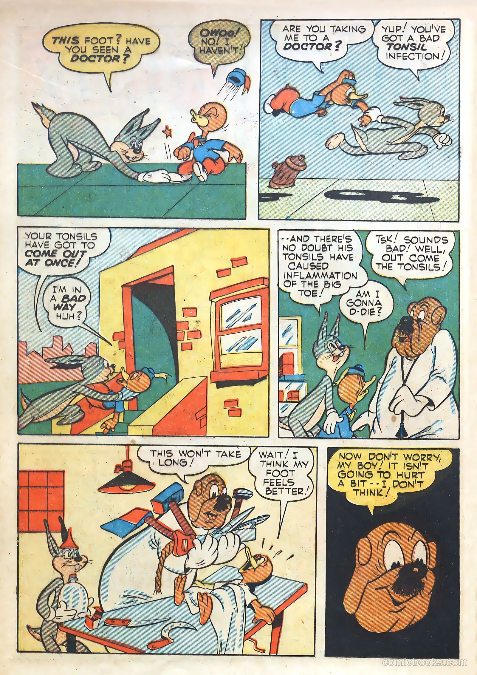 Billy Bunny's Christmas Frolics #1 (1952) — page 16 of 100